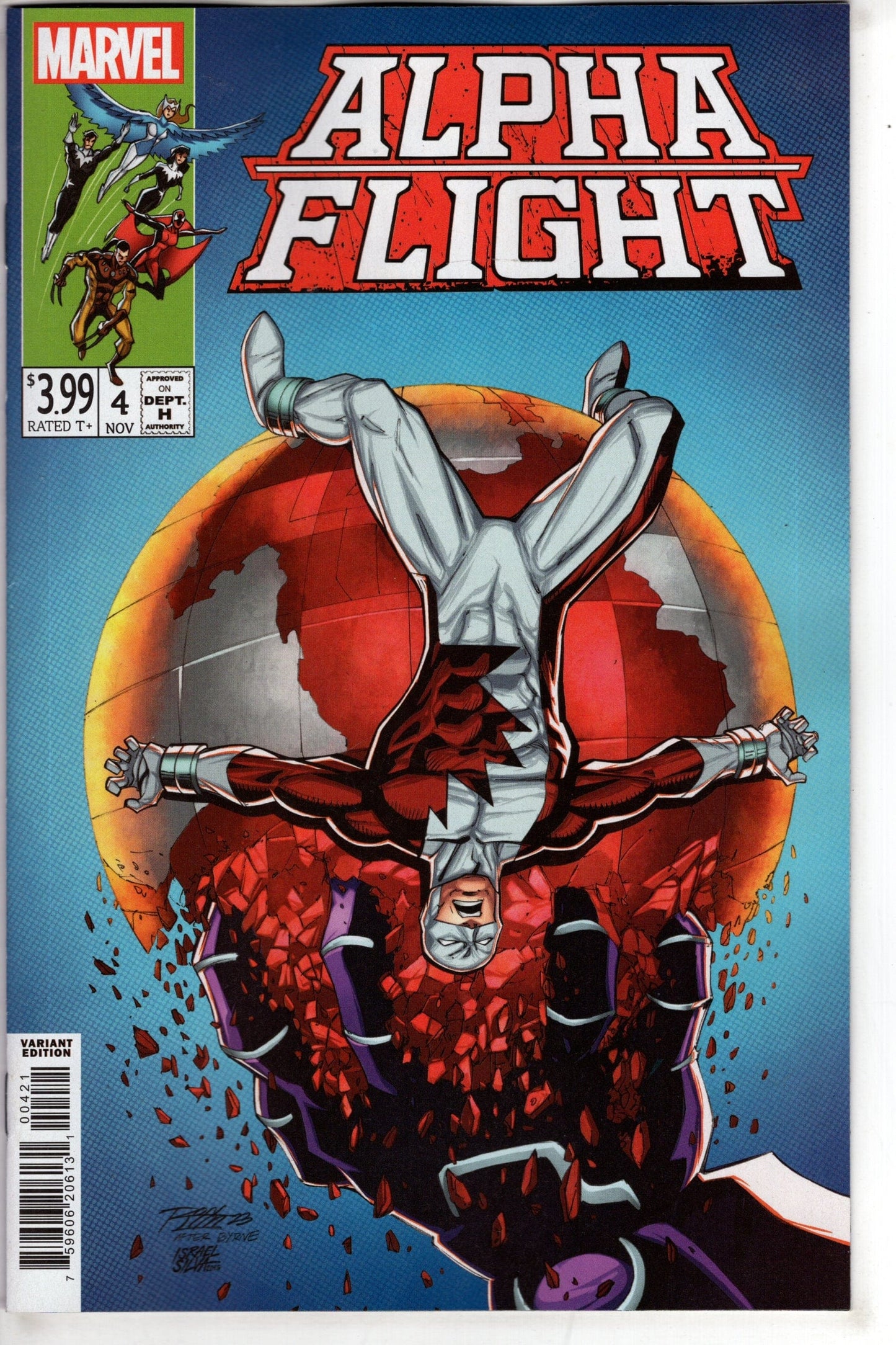 MARVEL PRH COMIC BOOK ALPHA FLIGHT #4 (OF 5) RON LIM HOMAGE VAR