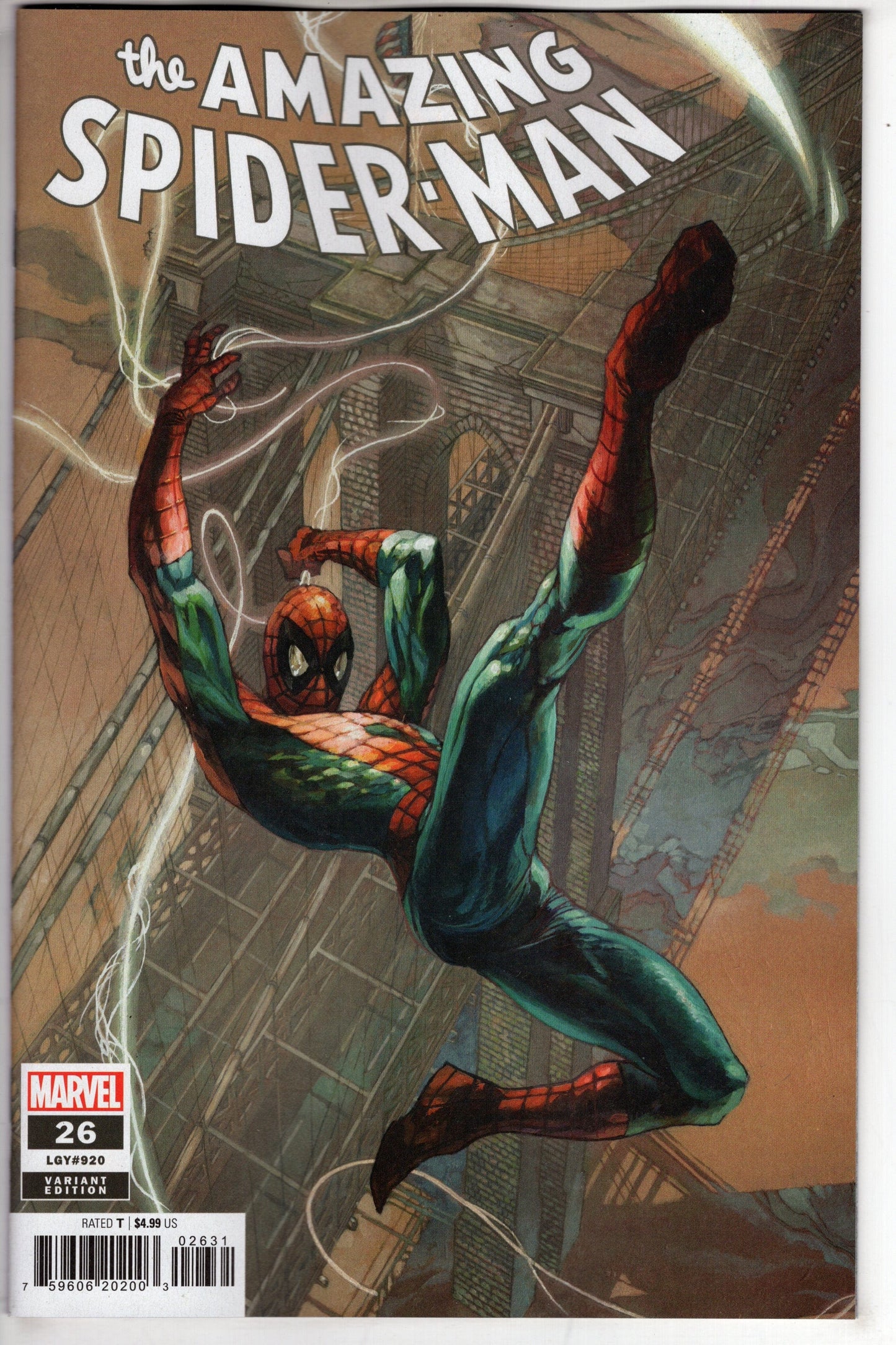 MARVEL PRH COMIC BOOK AMAZING SPIDER-MAN #26 BIANCHI VAR