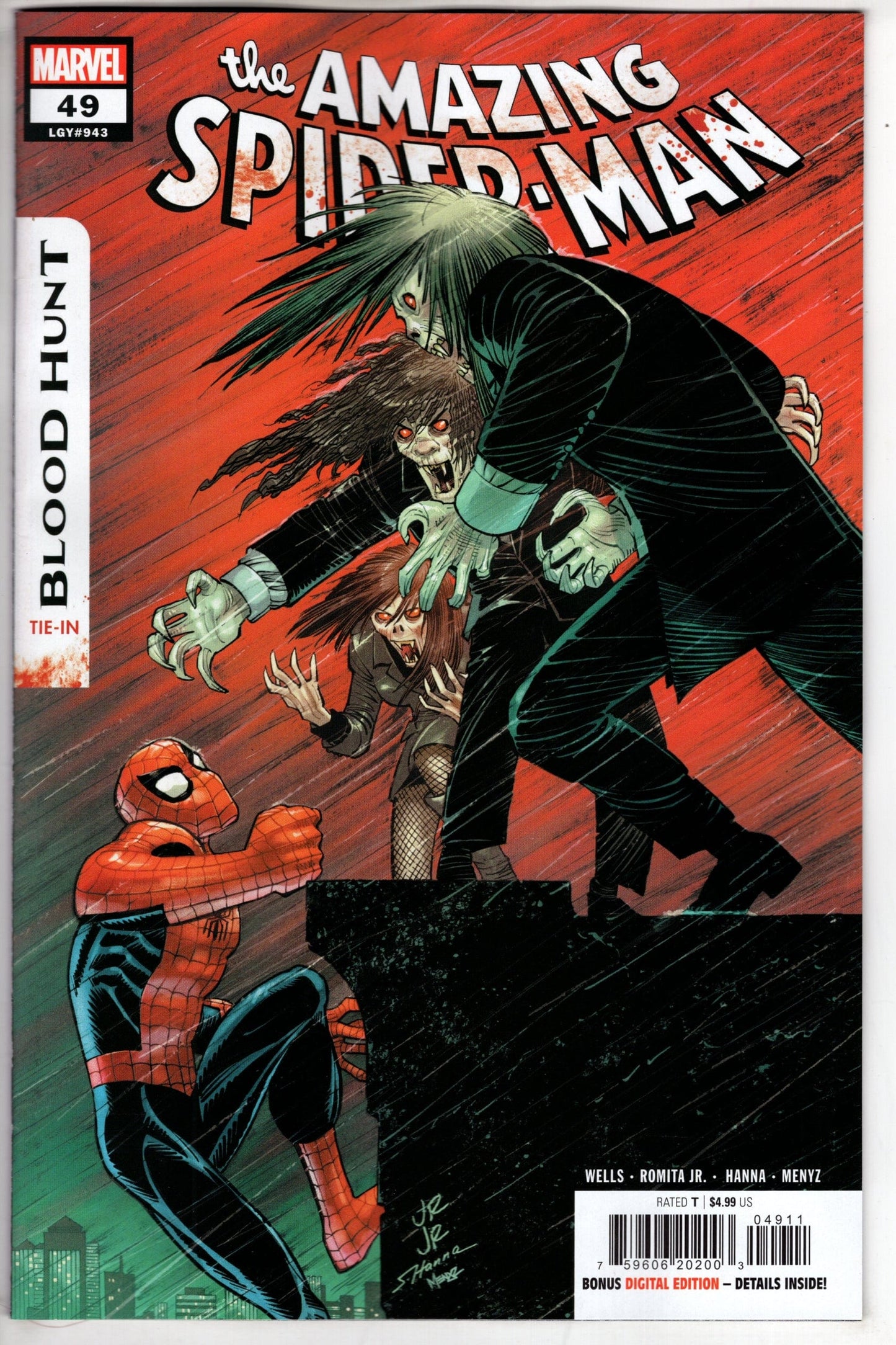 MARVEL PRH COMIC BOOK AMAZING SPIDER-MAN #49