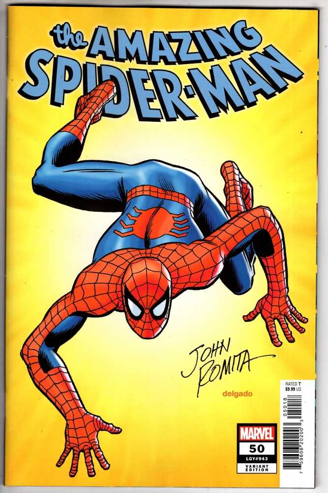 MARVEL PRH COMIC BOOK Amazing Spider-Man #50 John Romita Sr. Variant