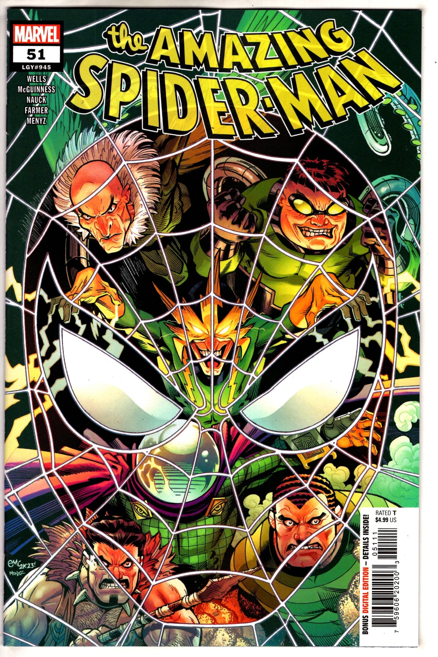 MARVEL PRH COMIC BOOK AMAZING SPIDER-MAN #51