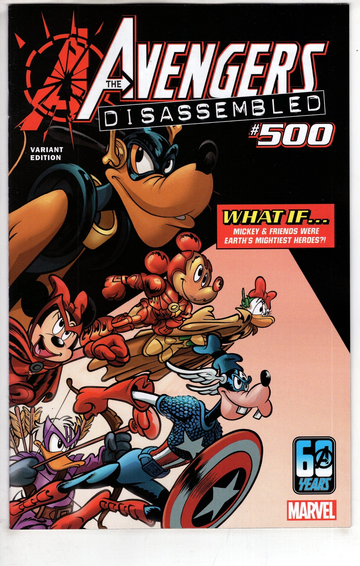 MARVEL PRH COMIC BOOK AMAZING SPIDER-MAN #61 PAOLO MOTTURA DISNEY WHAT IF VAR