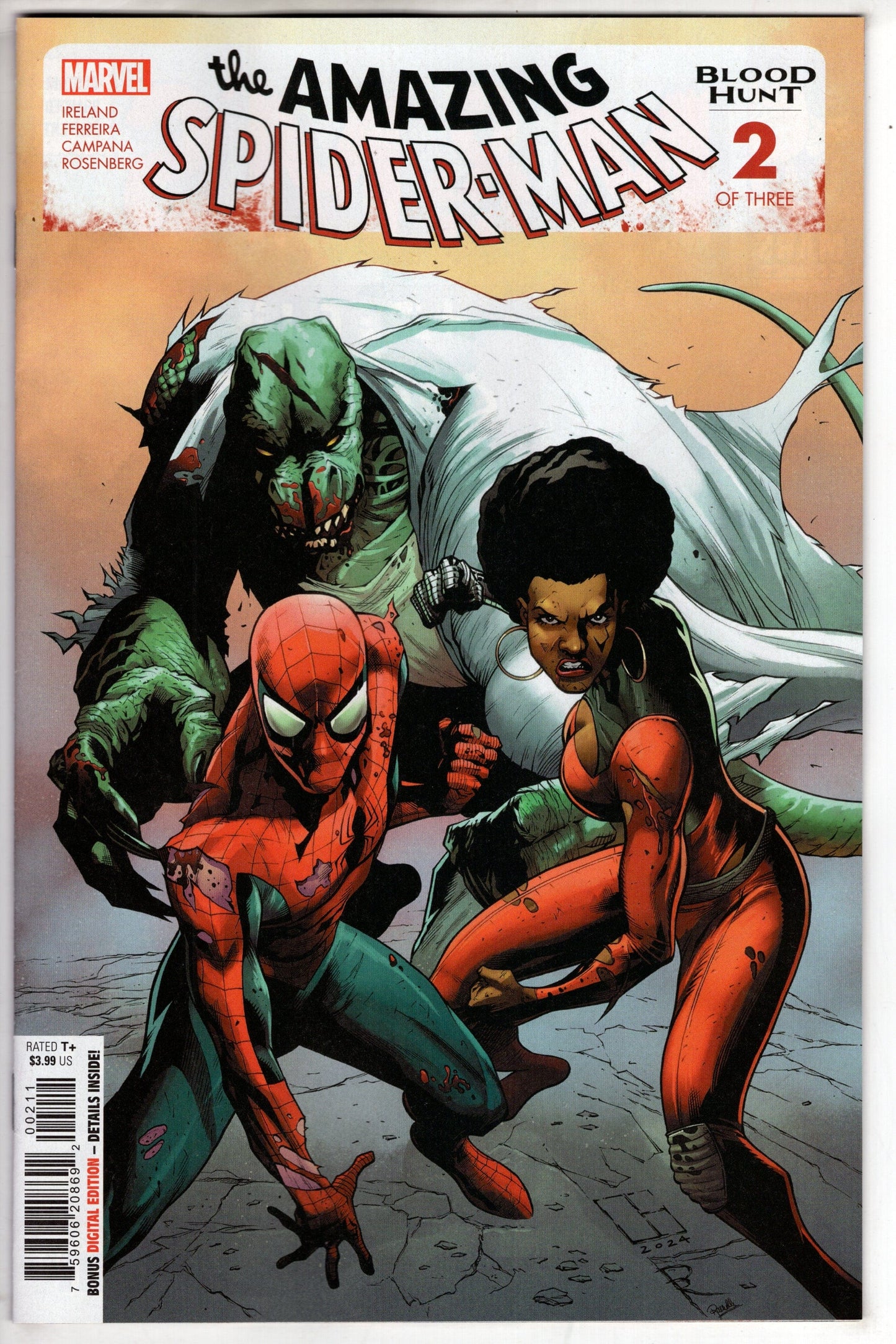 MARVEL PRH COMIC BOOK AMAZING SPIDER-MAN BLOOD HUNT #2
