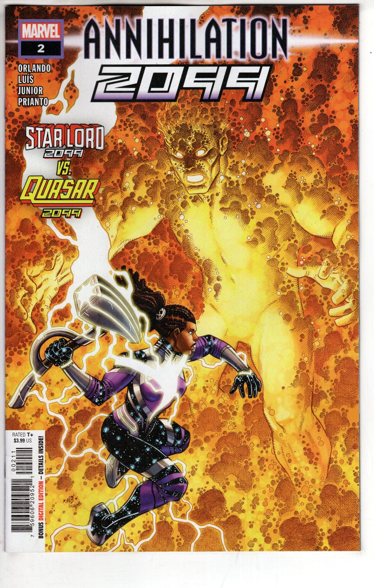 MARVEL PRH COMIC BOOK ANNIHILATION 2099 #2