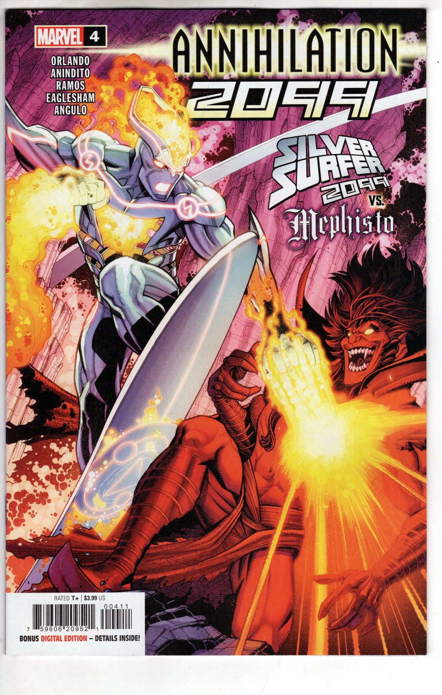 MARVEL PRH COMIC BOOK ANNIHILATION 2099 #4