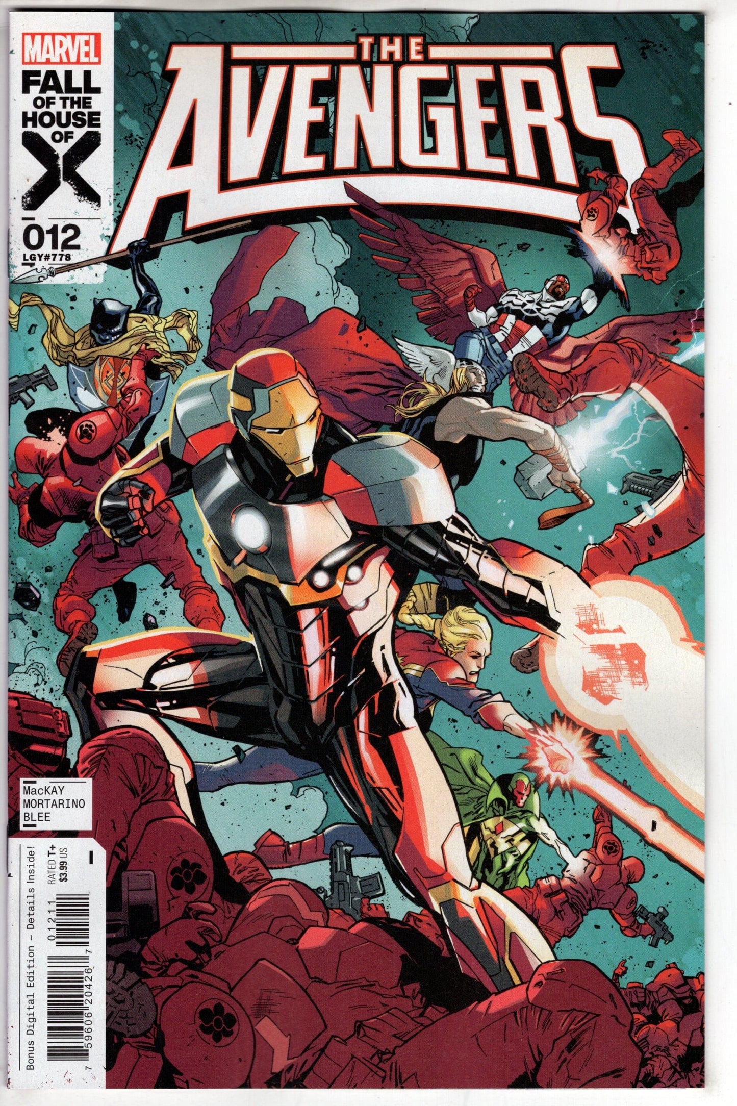 MARVEL PRH COMIC BOOK AVENGERS #12