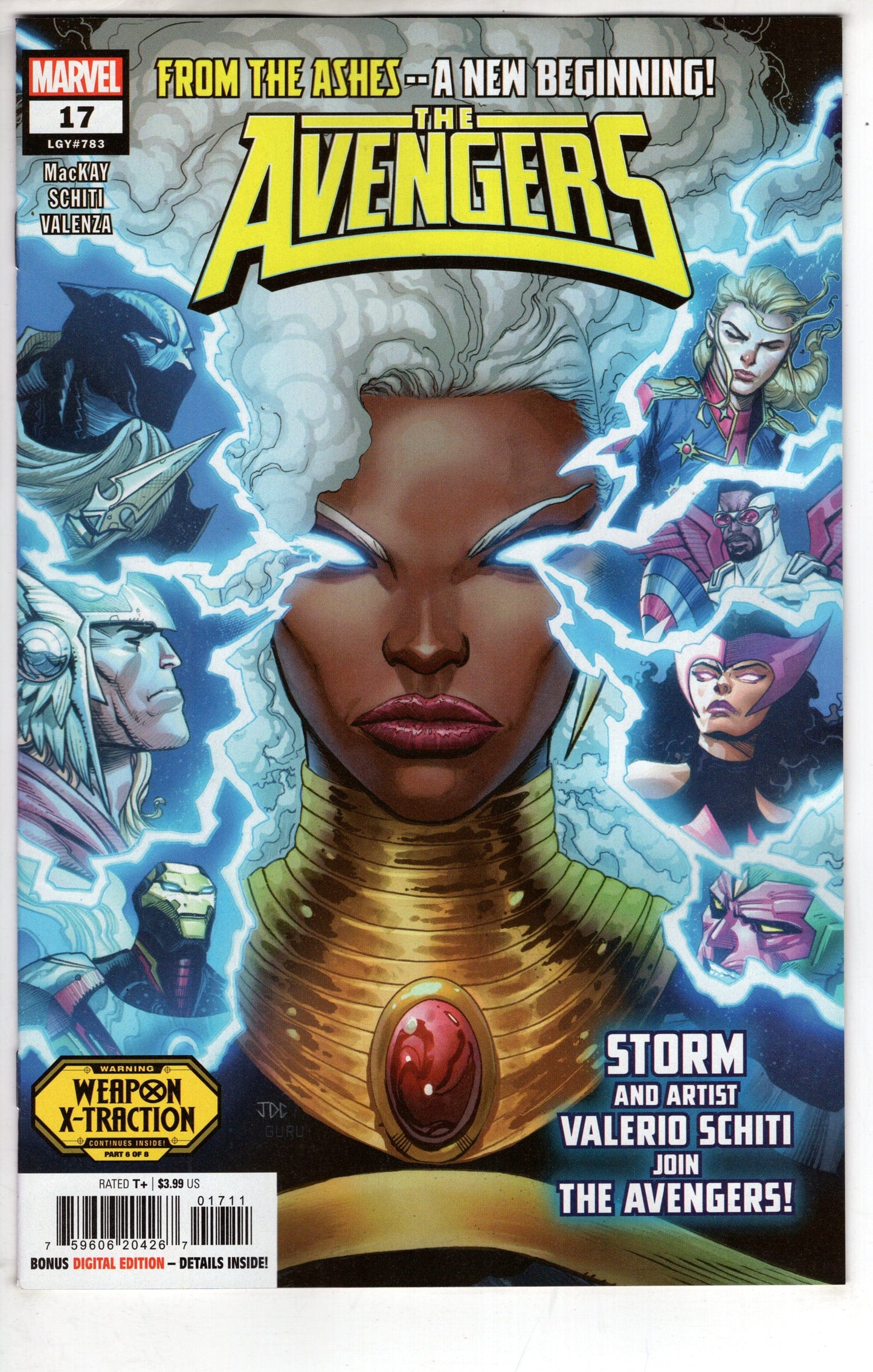 MARVEL PRH COMIC BOOK AVENGERS #17