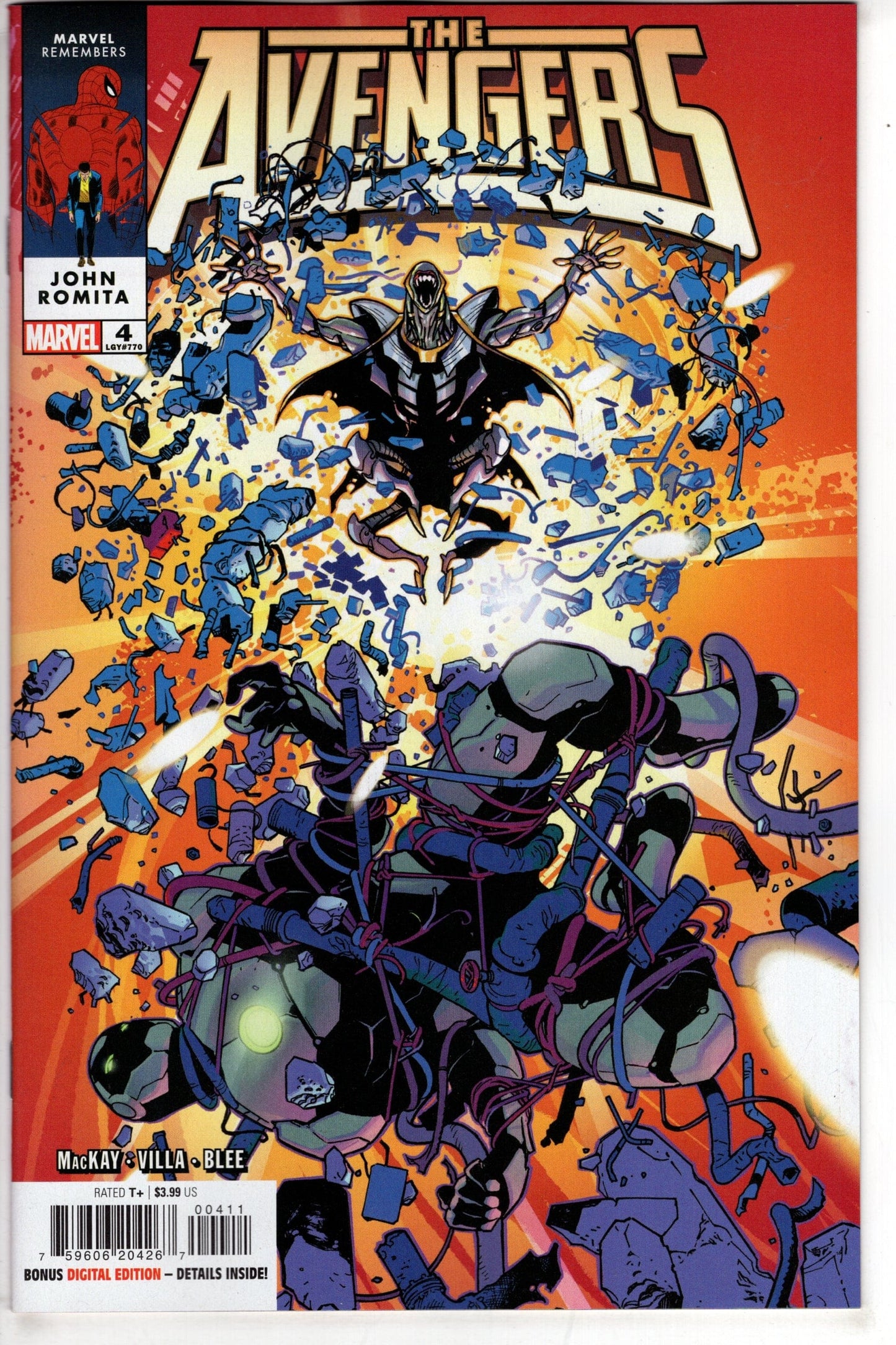 MARVEL PRH COMIC BOOK AVENGERS #4