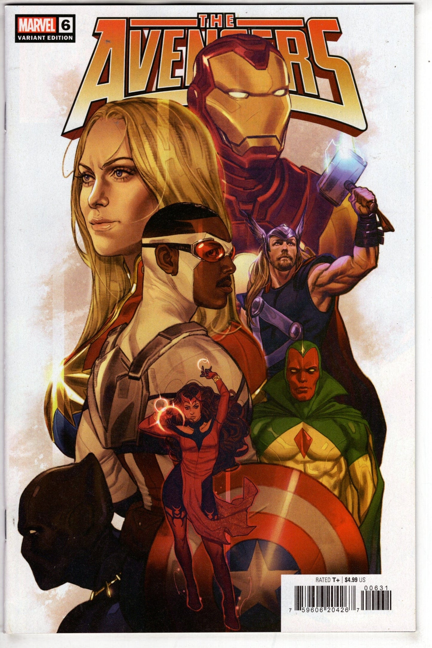 MARVEL PRH COMIC BOOK AVENGERS #6 JOSHUA SWABY VAR
