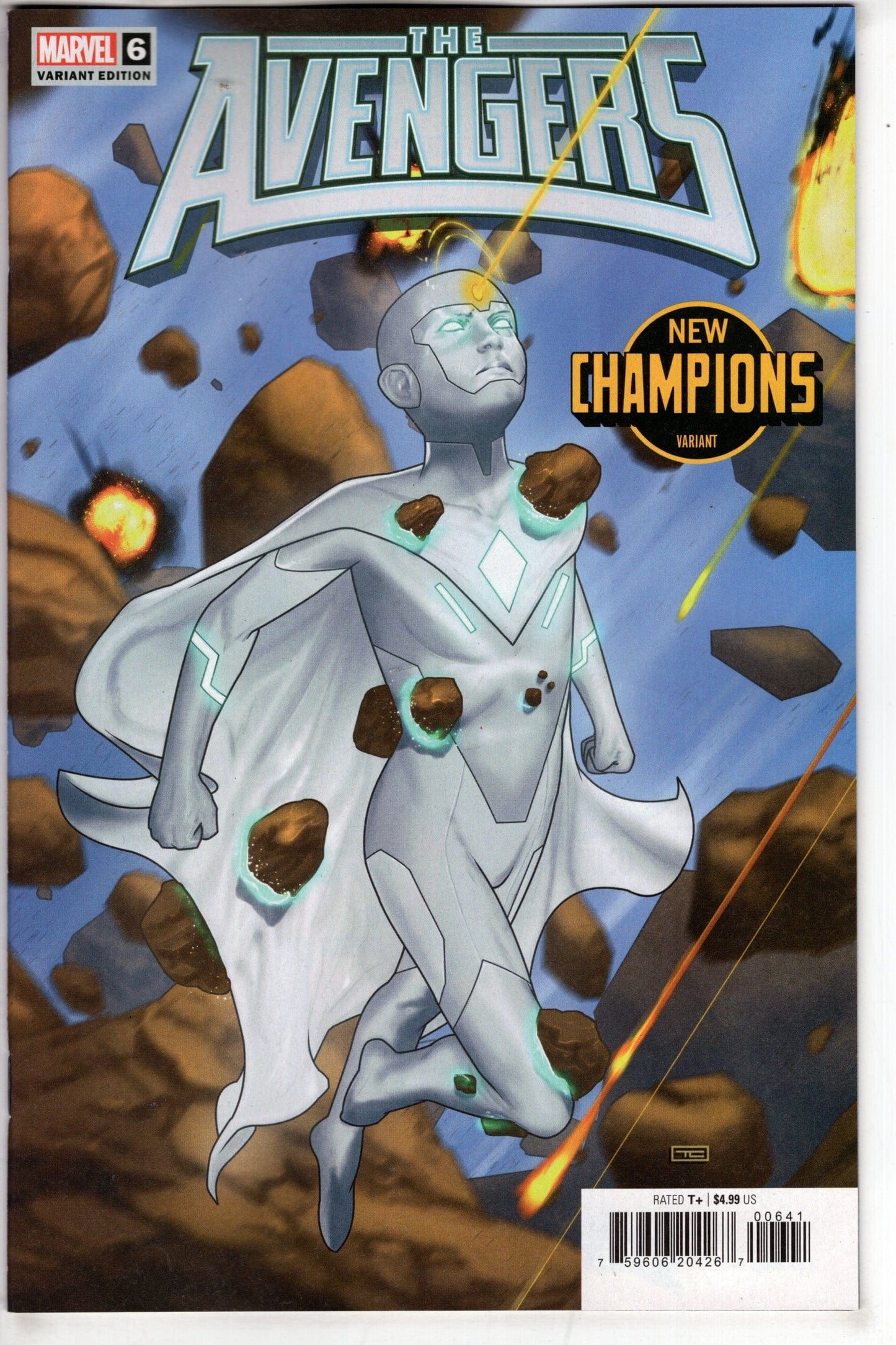 MARVEL PRH COMIC BOOK AVENGERS #6 TAURIN CLARKE NEW CHAMPIONS VAR