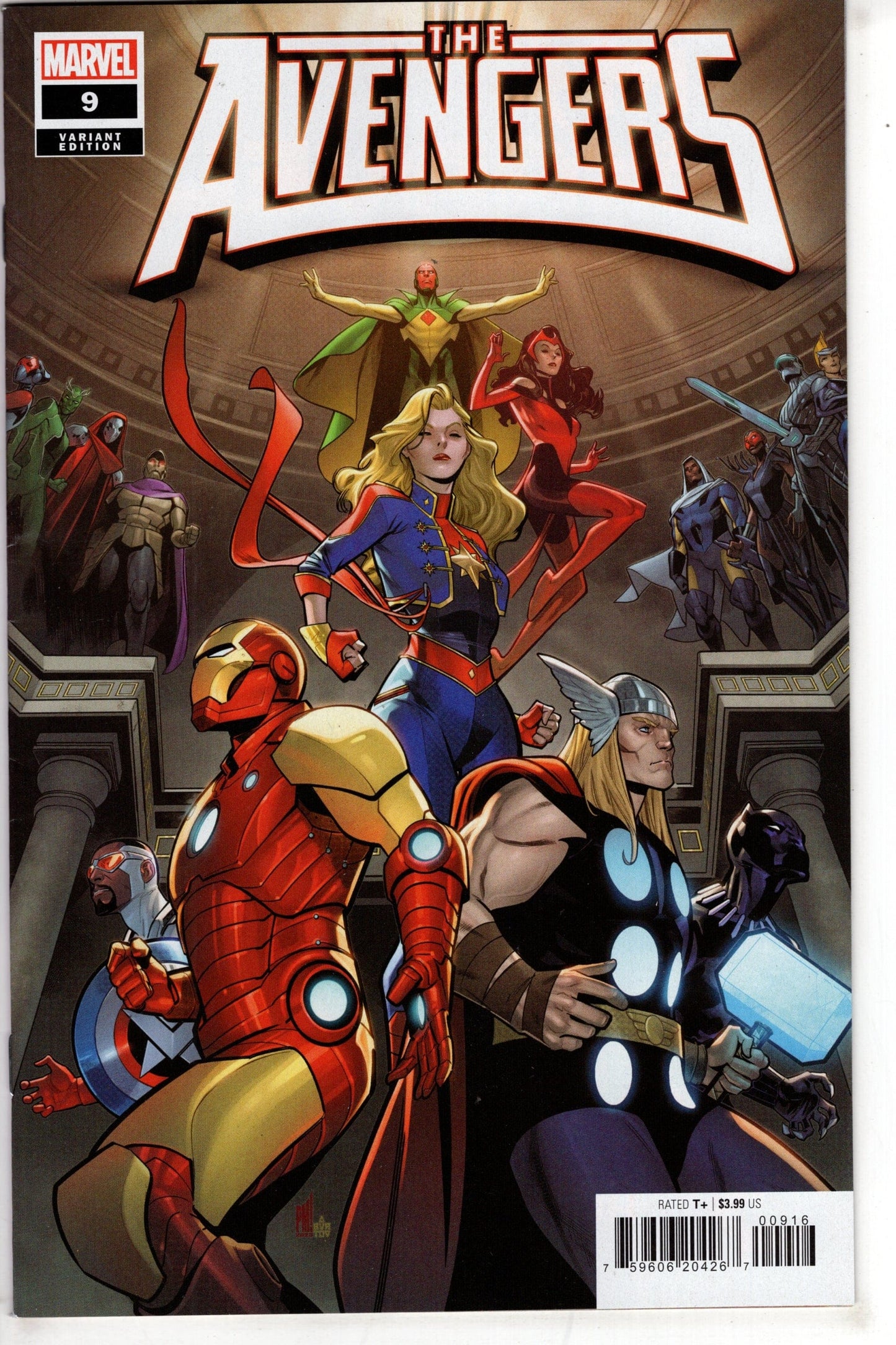 MARVEL PRH COMIC BOOK AVENGERS #9 25 COPY INCV PACO MEDINA VAR