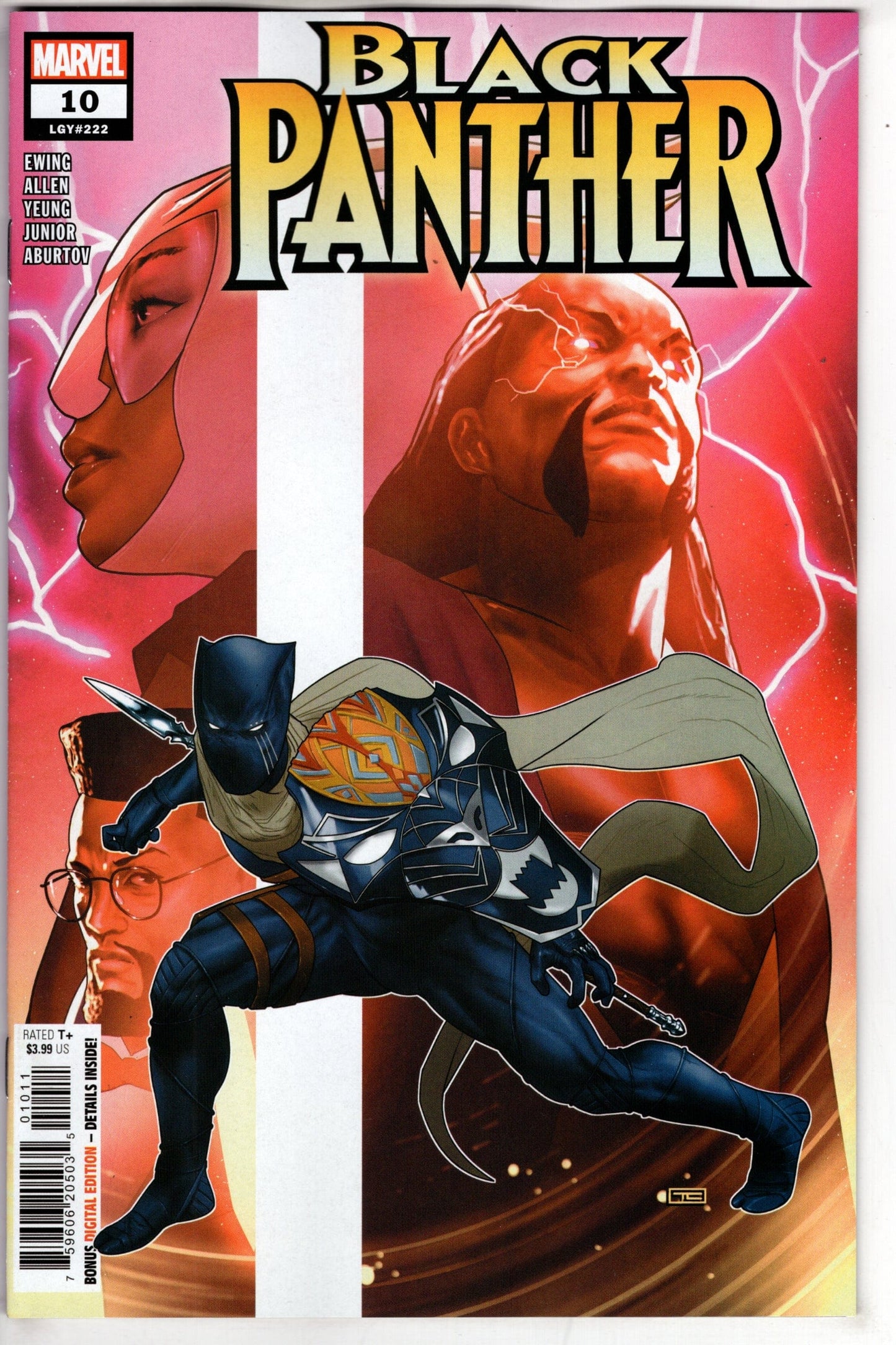 MARVEL PRH COMIC BOOK BLACK PANTHER #10