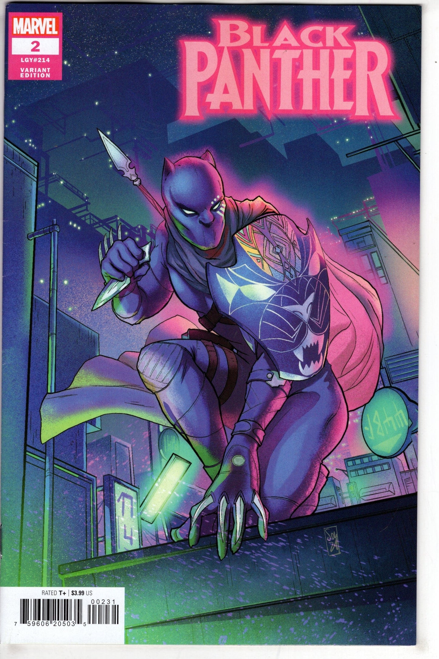 MARVEL PRH COMIC BOOK BLACK PANTHER #2 ERNANDA SOUZA VAR