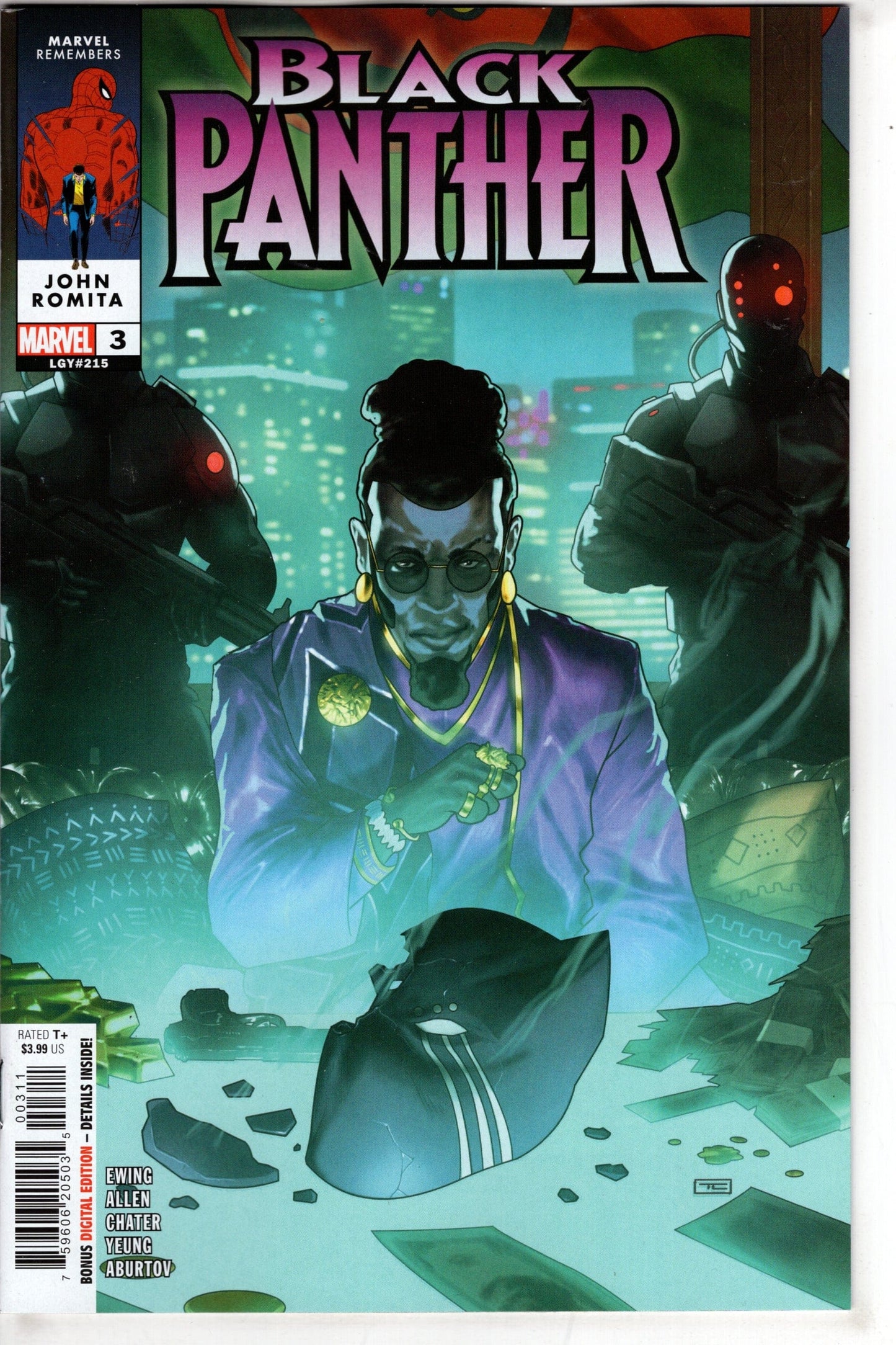 MARVEL PRH COMIC BOOK BLACK PANTHER #3