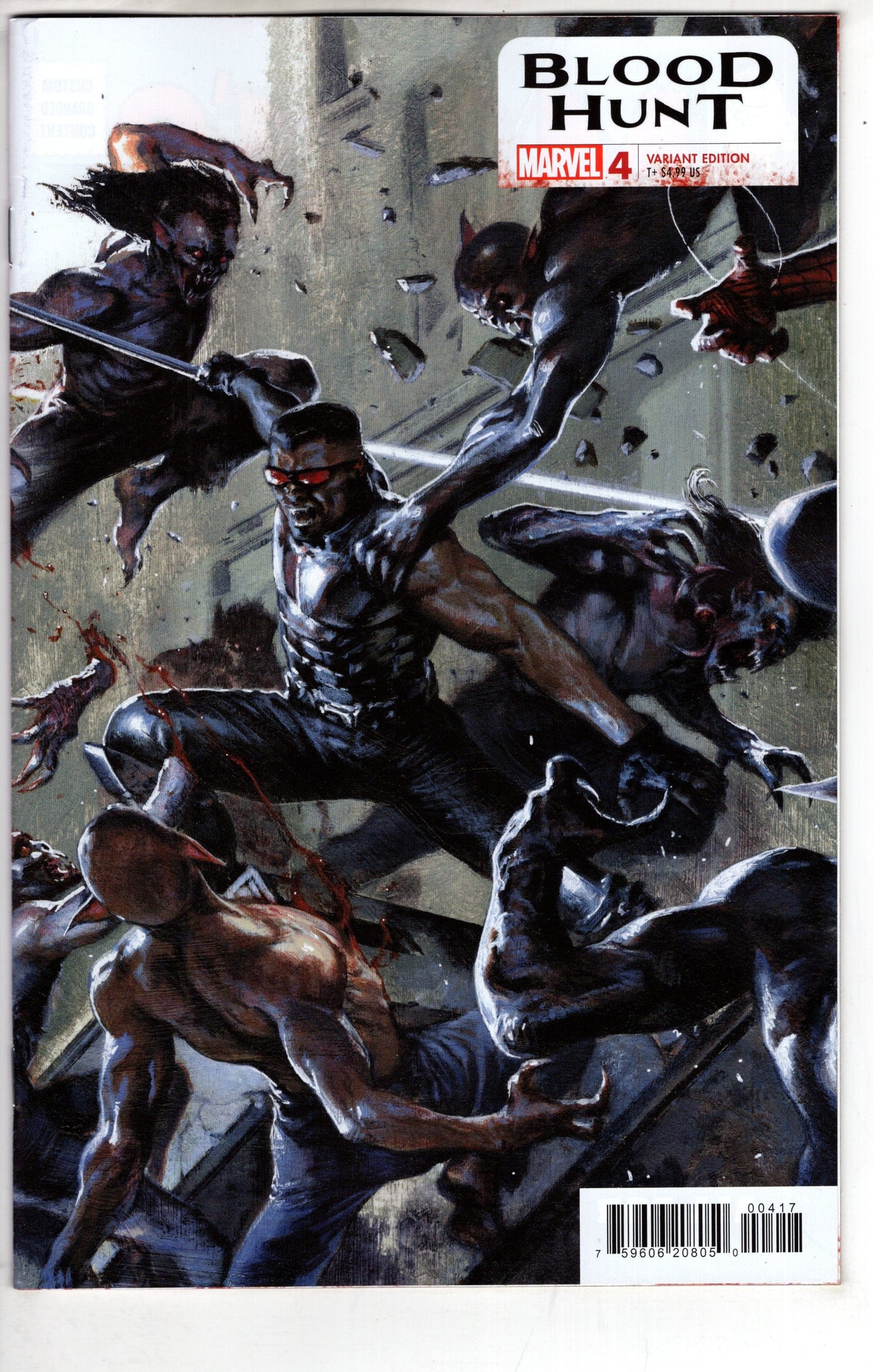 MARVEL PRH COMIC BOOK BLOOD HUNT #4 10 COPY INCV GABRIELE DELLOTTO CONNECT VARIANT