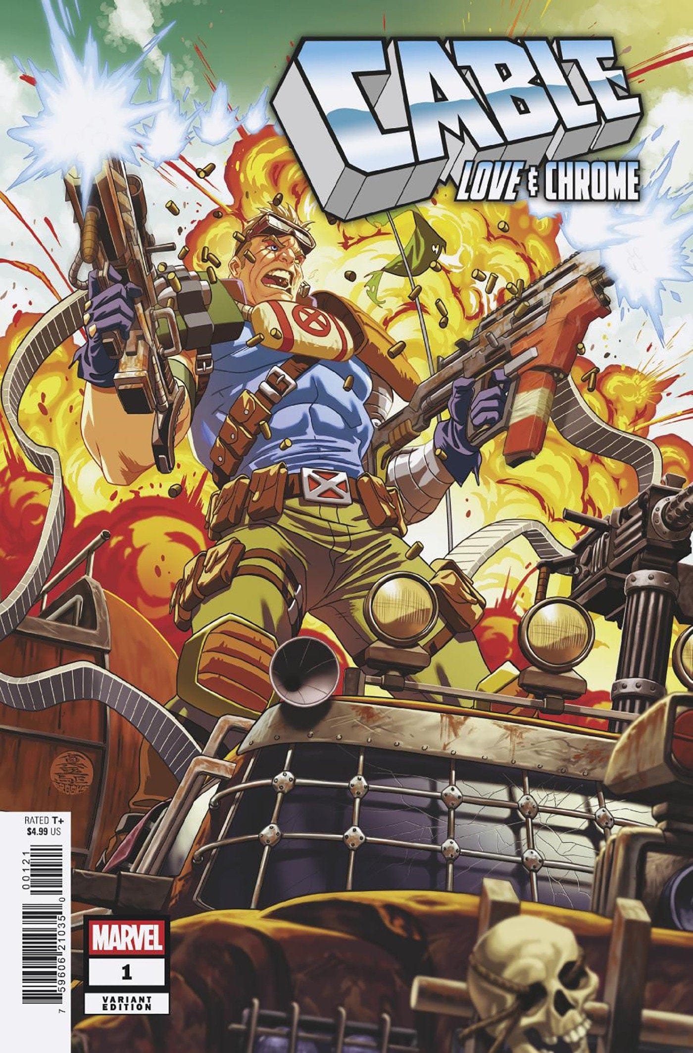 MARVEL PRH COMIC BOOK Cable: Love And Chrome #1 Mark Brooks Variant