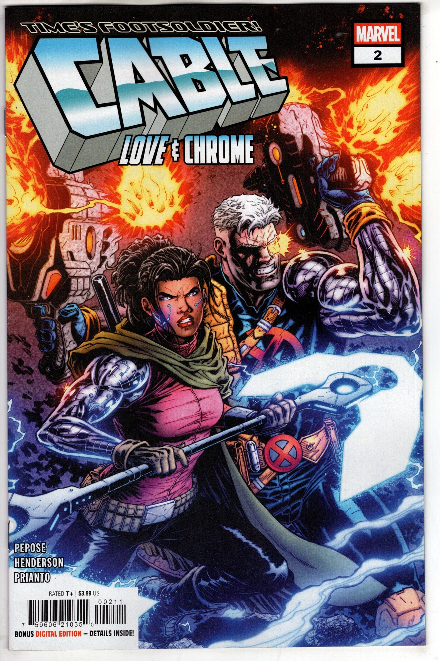 MARVEL PRH COMIC BOOK CABLE LOVE AND CHROME #2 (OF 5)