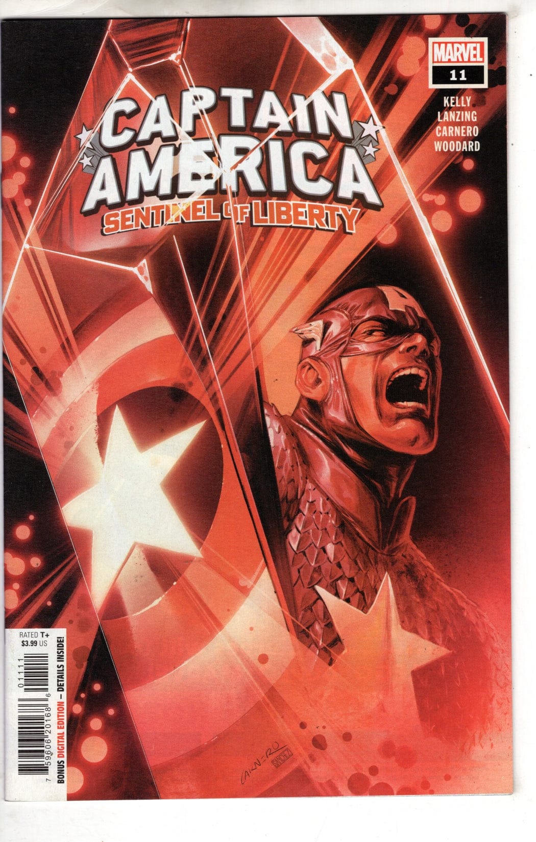 MARVEL PRH COMIC BOOK CAPTAIN AMERICA SENTINEL OF LIBERTY #11 (VF/NM)