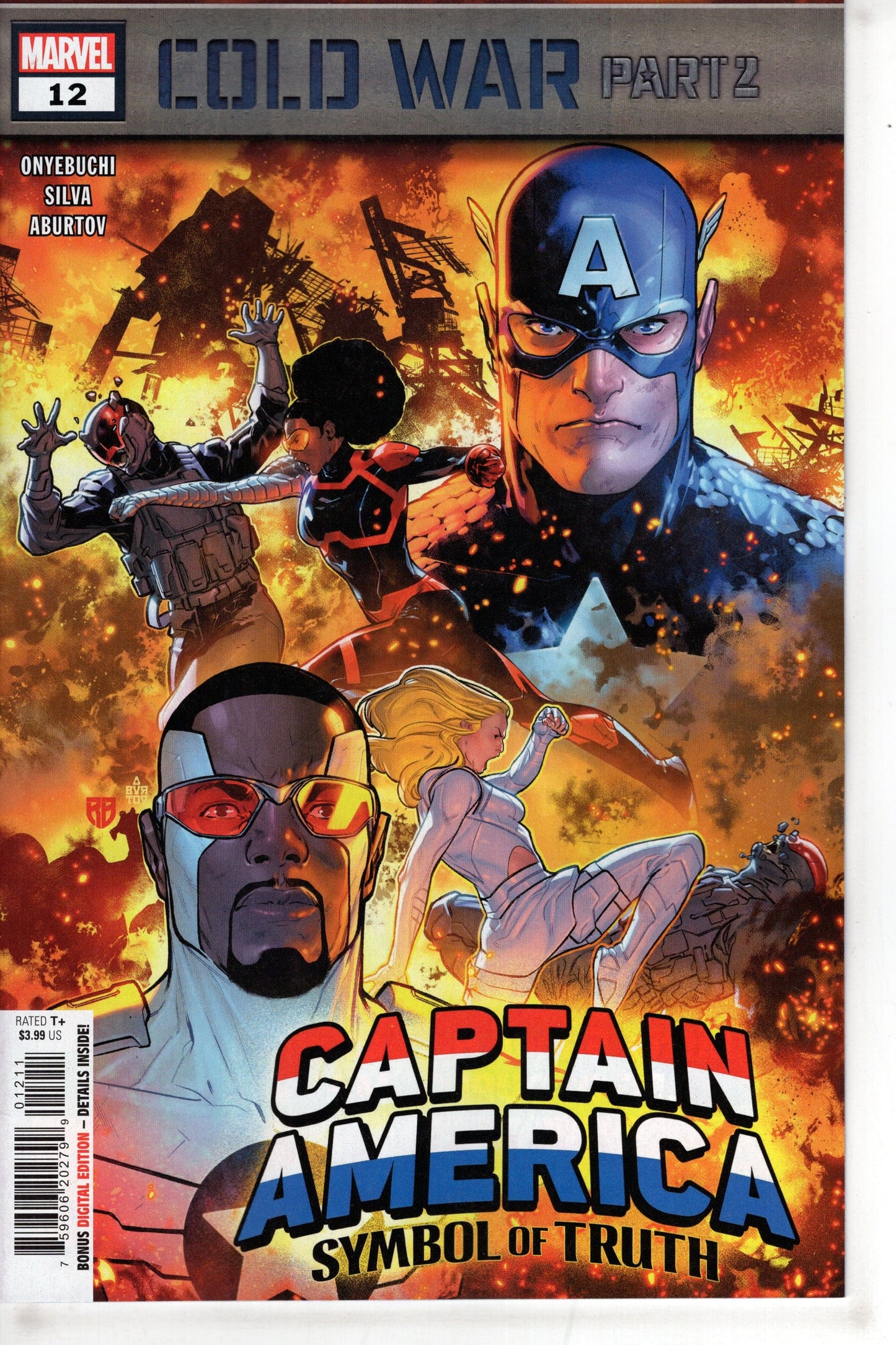 MARVEL PRH COMIC BOOK CAPTAIN AMERICA SYMBOL OF TRUTH #12