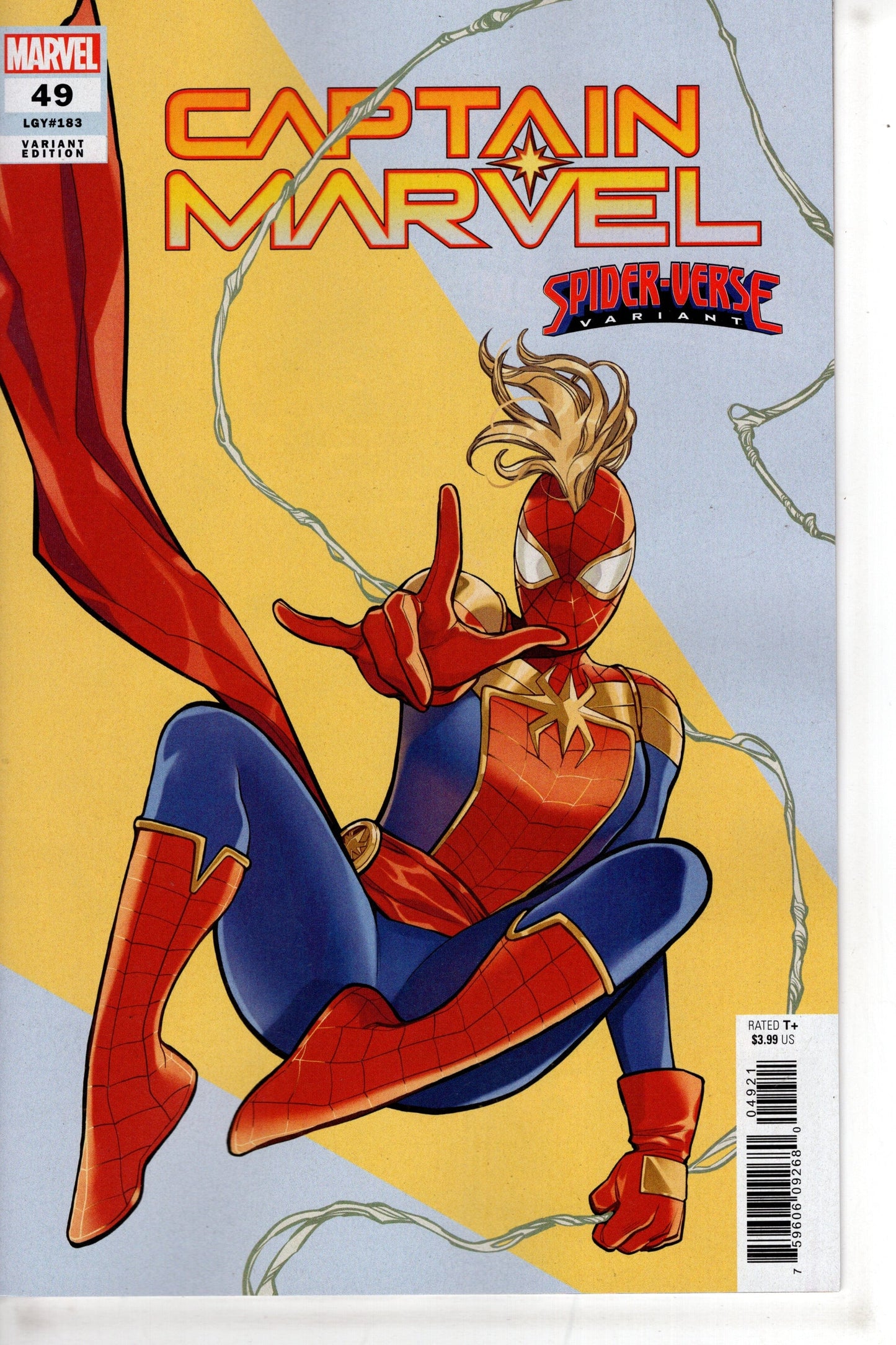 MARVEL PRH COMIC BOOK CAPTAIN MARVEL #49 ROMY JONES SPIDER-VERSE VAR