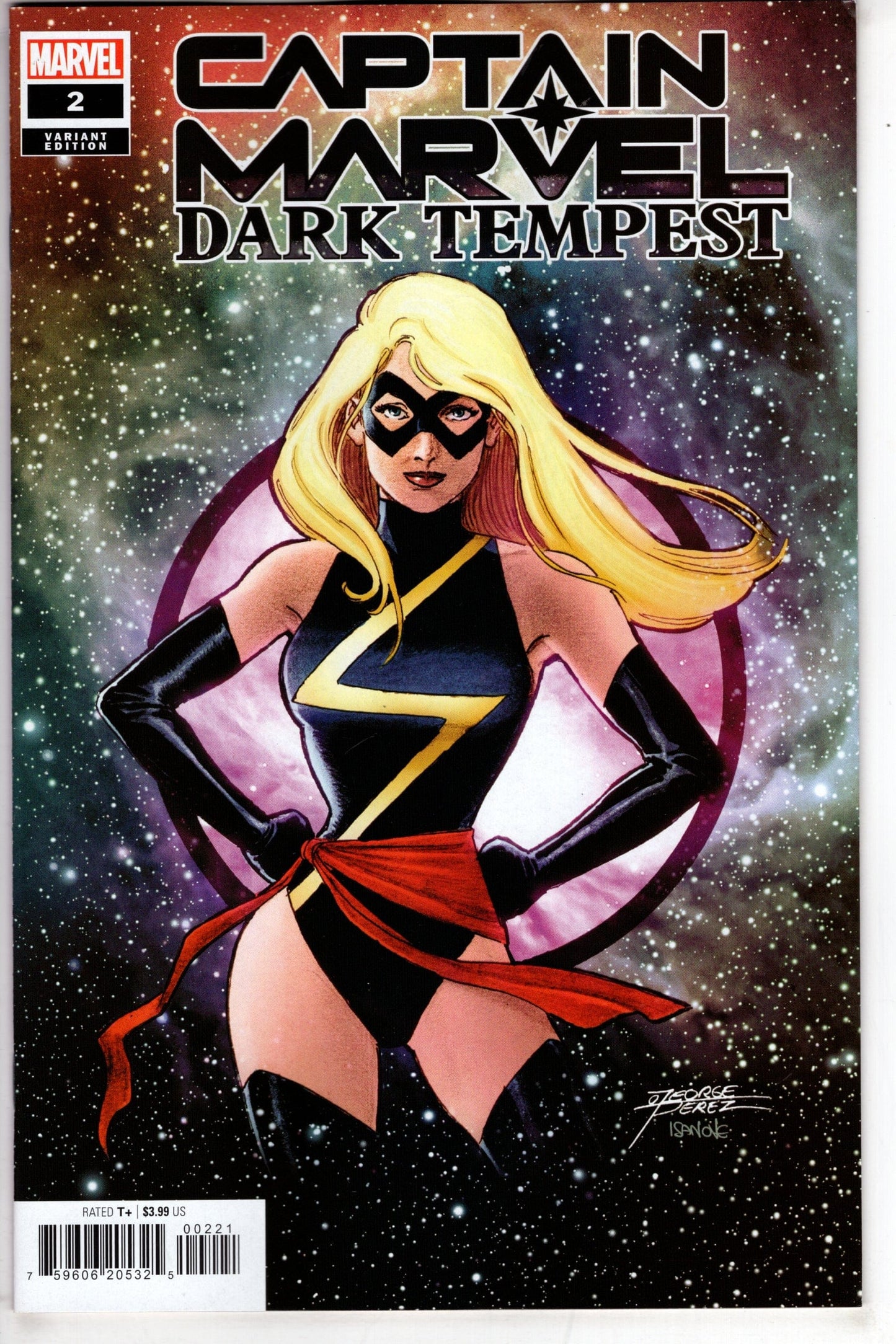 MARVEL PRH COMIC BOOK CAPTAIN MARVEL DARK TEMPEST #2 (OF 5) GEORGE PEREZ VAR
