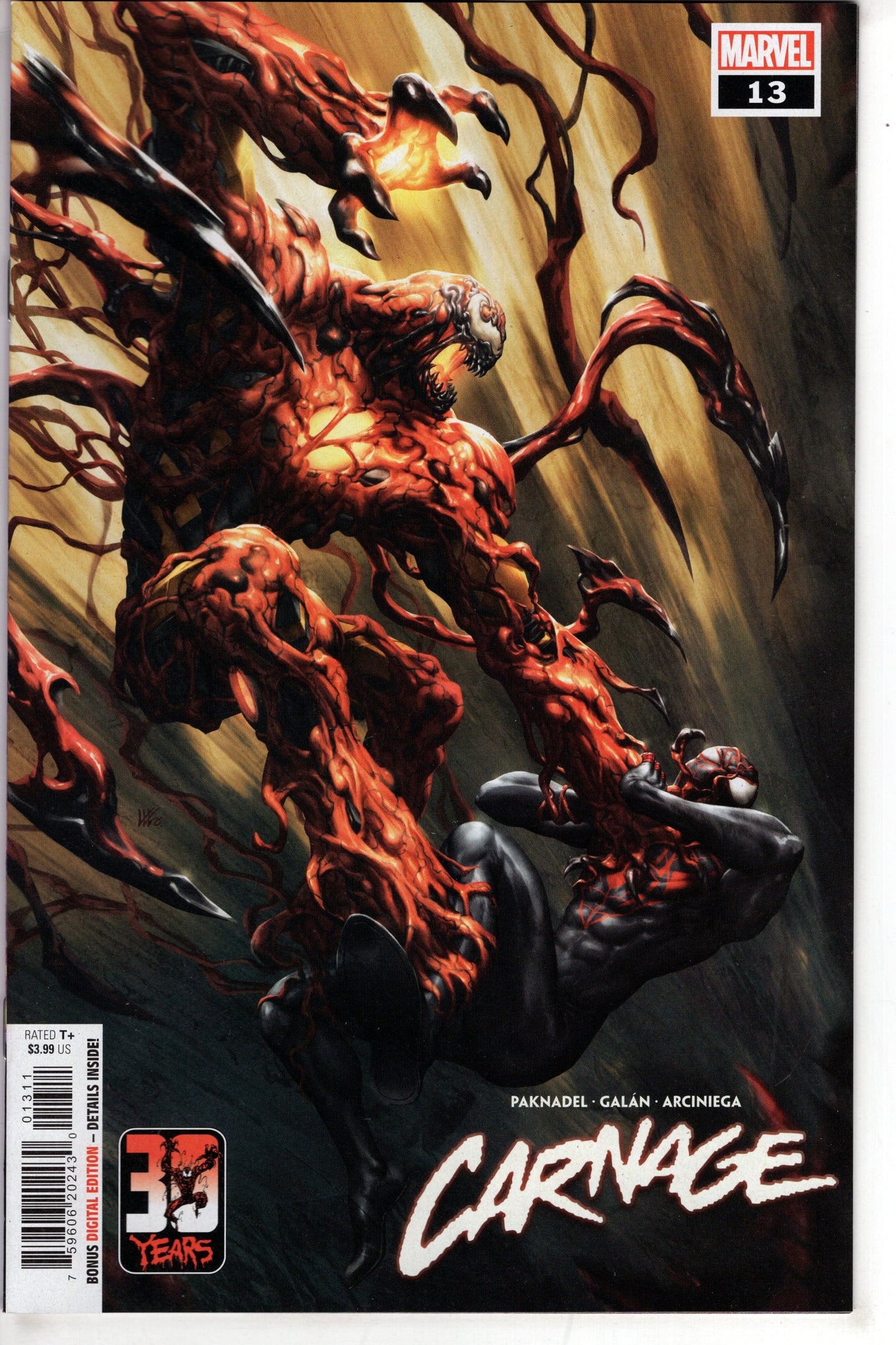 MARVEL PRH COMIC BOOK CARNAGE #13