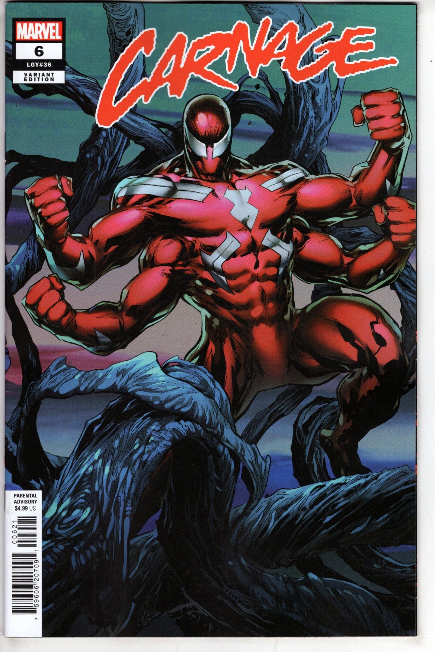 MARVEL PRH COMIC BOOK CARNAGE #6 KEN LASHLEY CONNECTING VAR