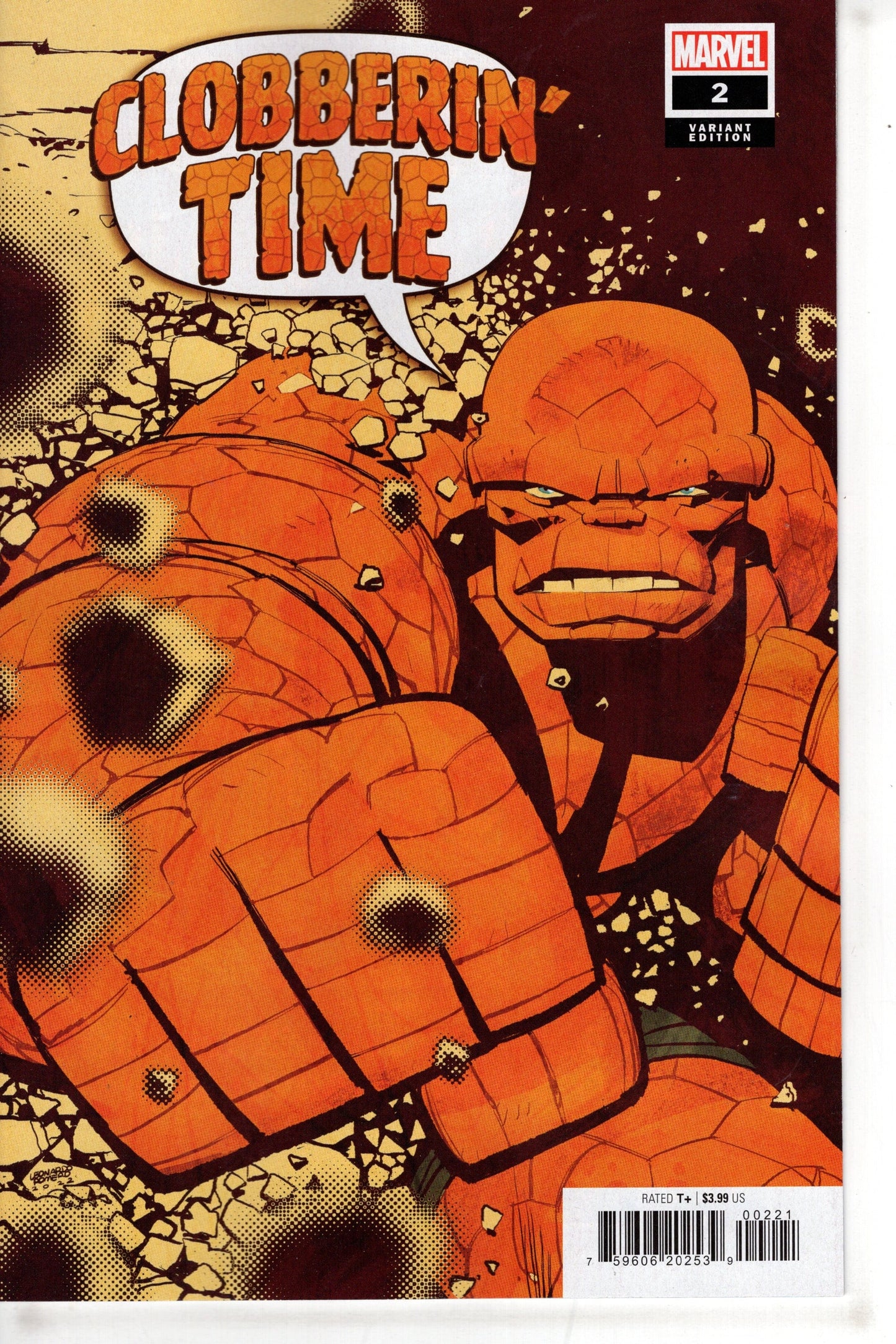 MARVEL PRH COMIC BOOK CLOBBERIN TIME #2 (OF 5) ROMERO VAR