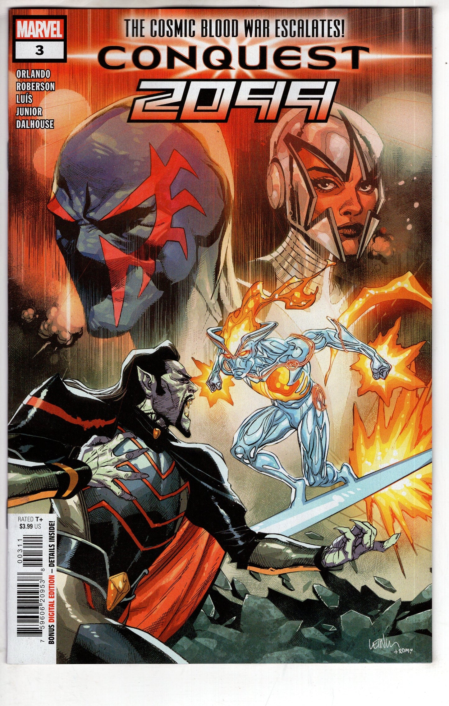 MARVEL PRH COMIC BOOK CONQUEST 2099 #3 (OF 5)