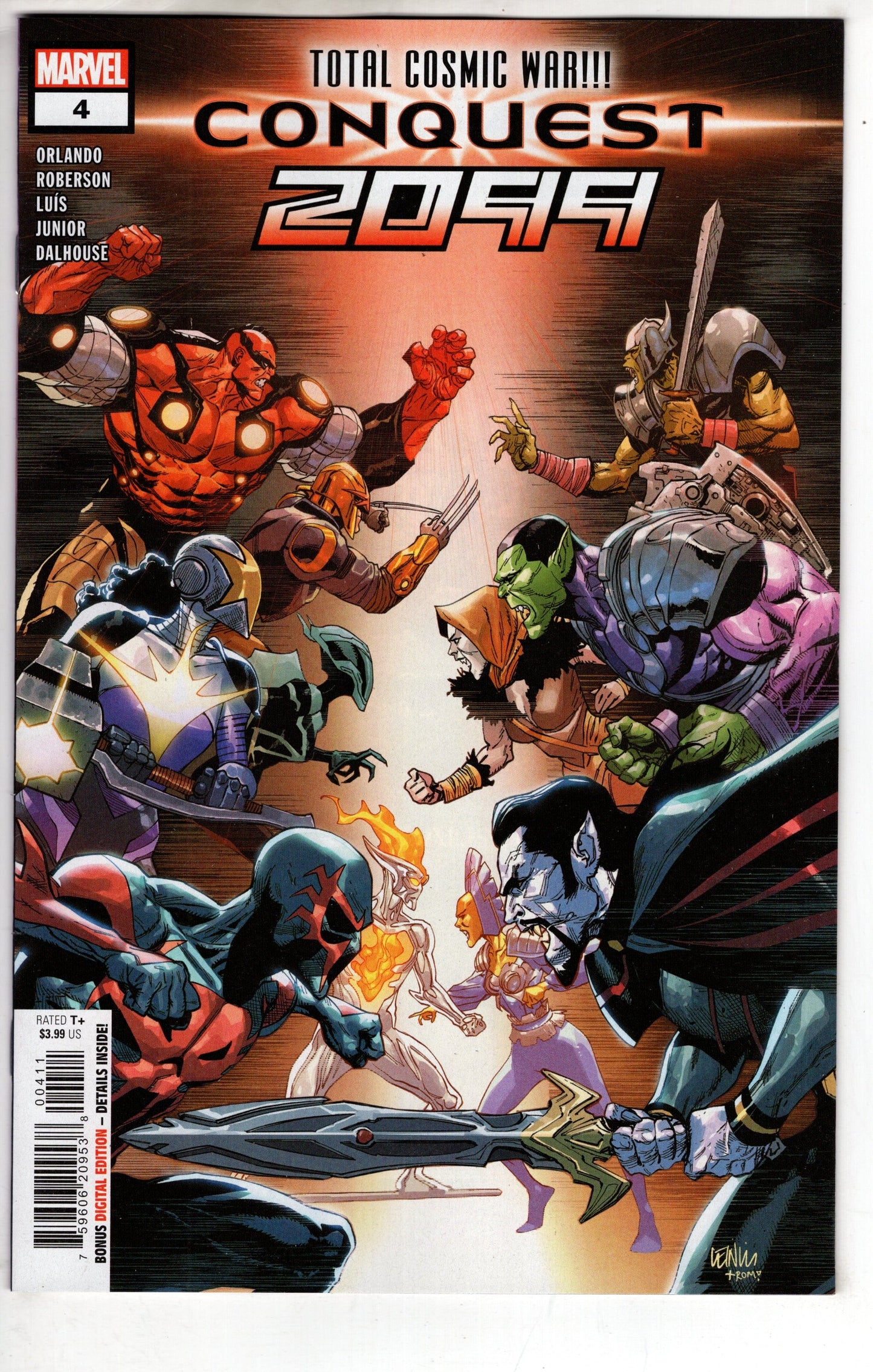 MARVEL PRH COMIC BOOK Conquest 2099 #4