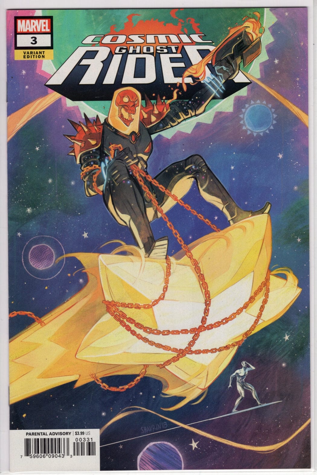 MARVEL PRH COMIC BOOK COSMIC GHOST RIDER #3 (OF 5) SHALVEY VAR