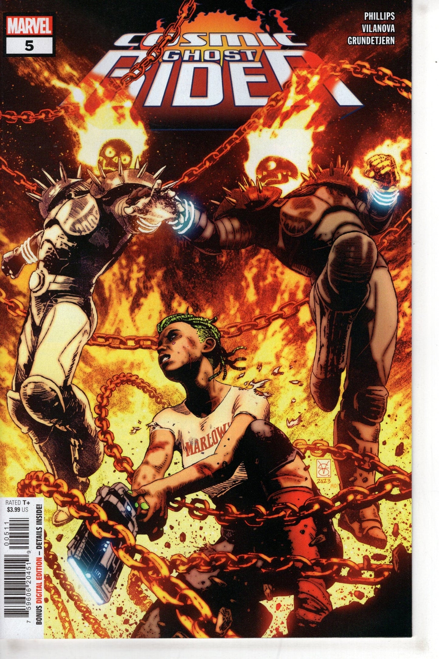 MARVEL PRH COMIC BOOK COSMIC GHOST RIDER #5