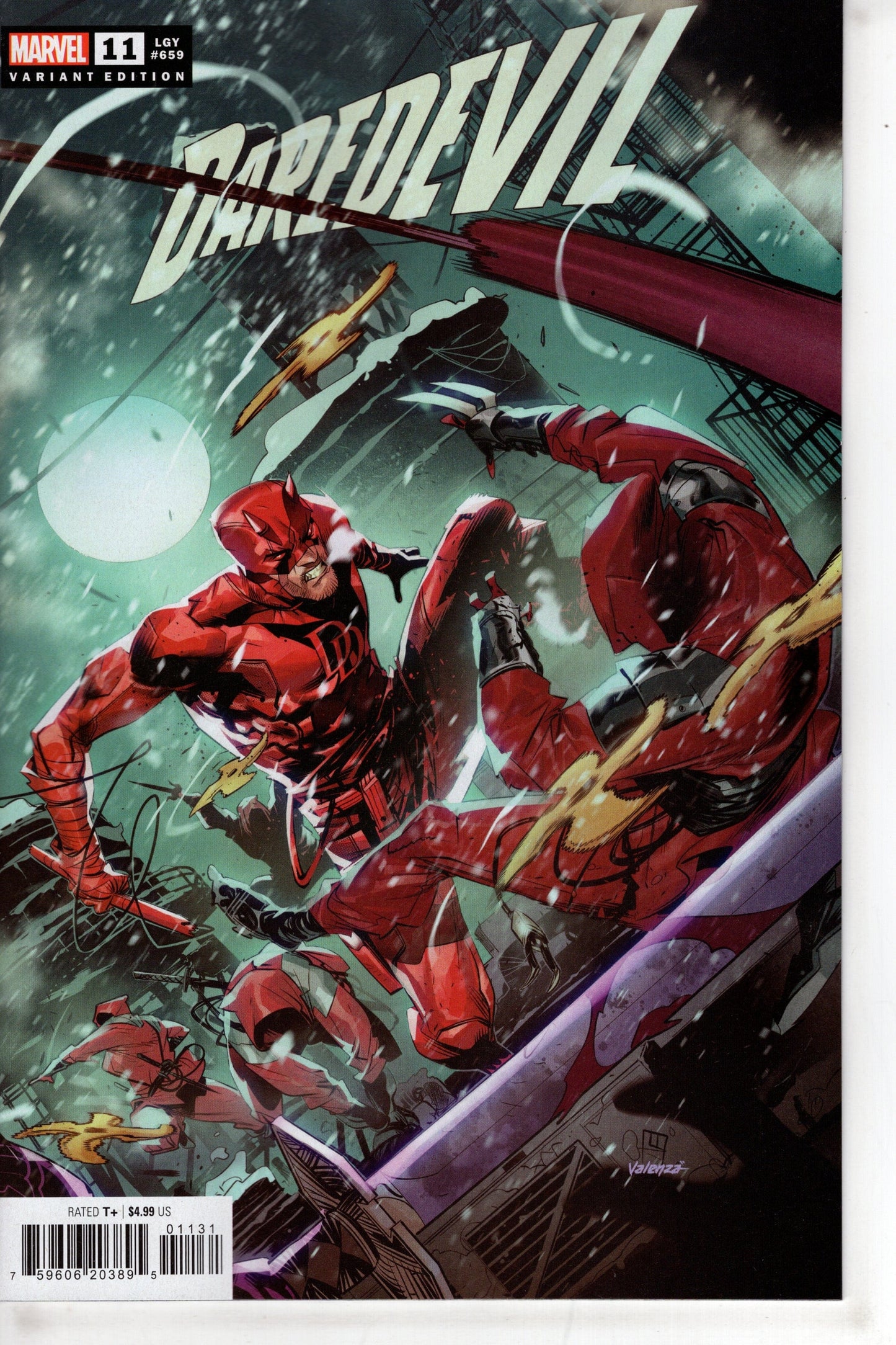 MARVEL PRH COMIC BOOK DAREDEVIL #11 FEDERICO VICENTINI VAR