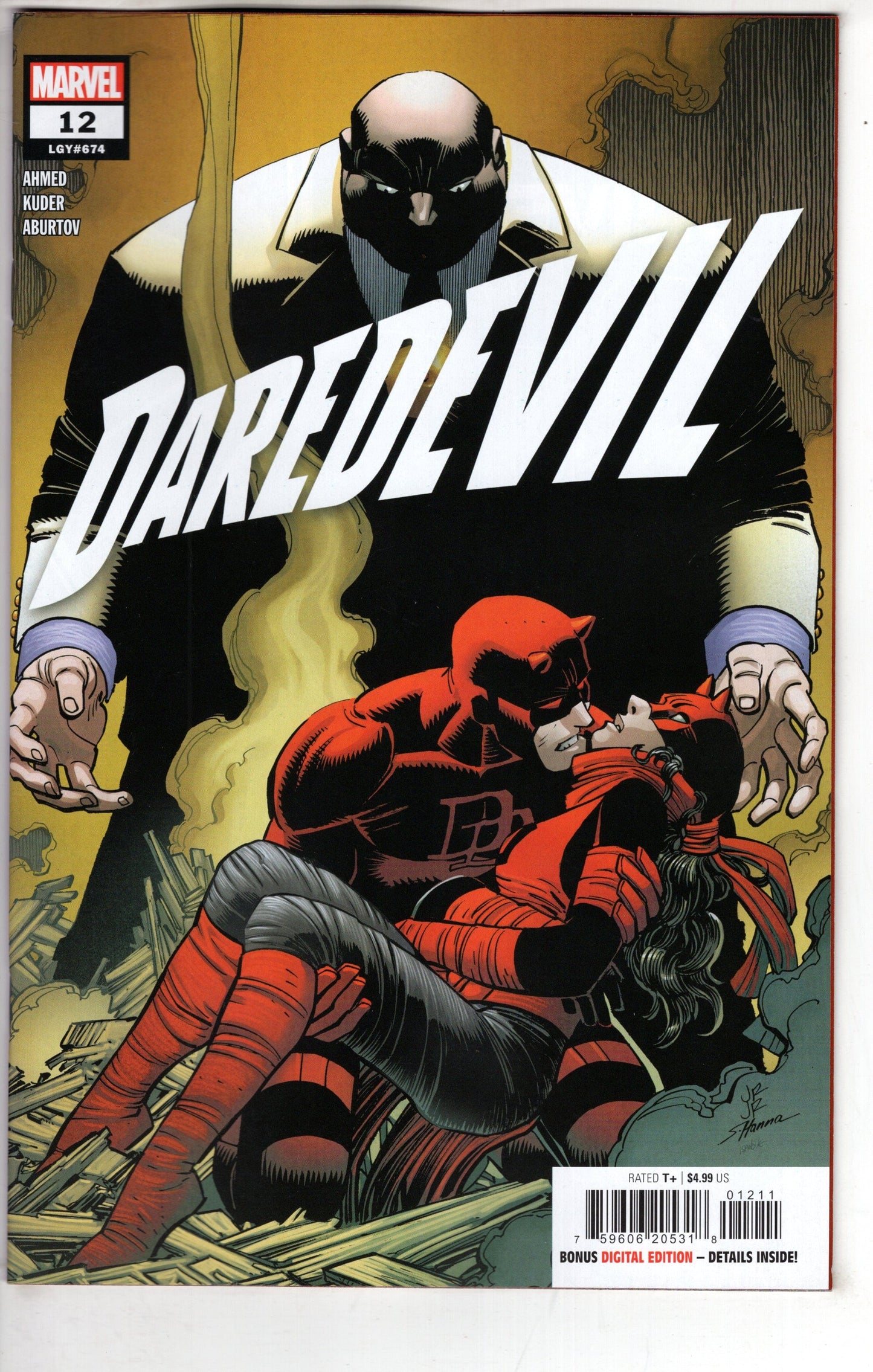 MARVEL PRH COMIC BOOK DAREDEVIL #12