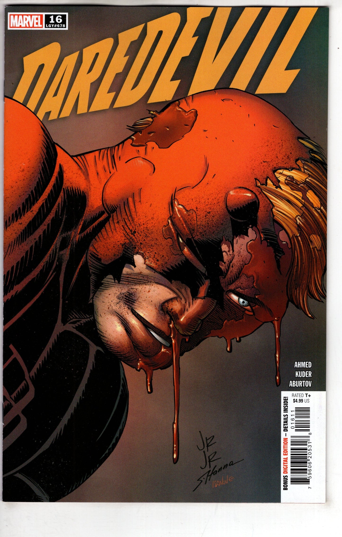 MARVEL PRH COMIC BOOK Daredevil #16 Comic Book