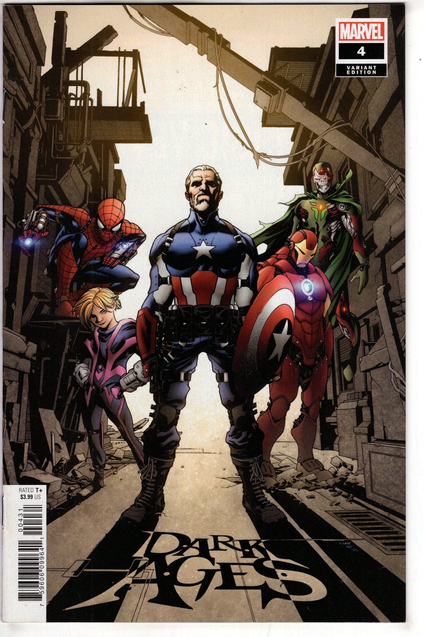 MARVEL PRH COMIC BOOK DARK AGES #4 (OF 6) MCKONE VAR