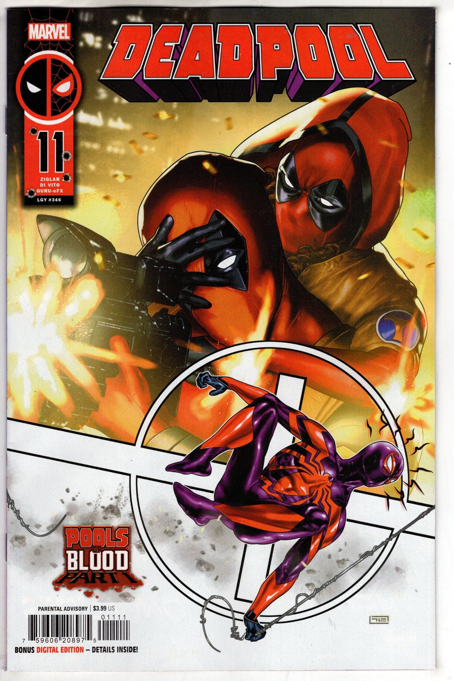 MARVEL PRH COMIC BOOK DEADPOOL #11