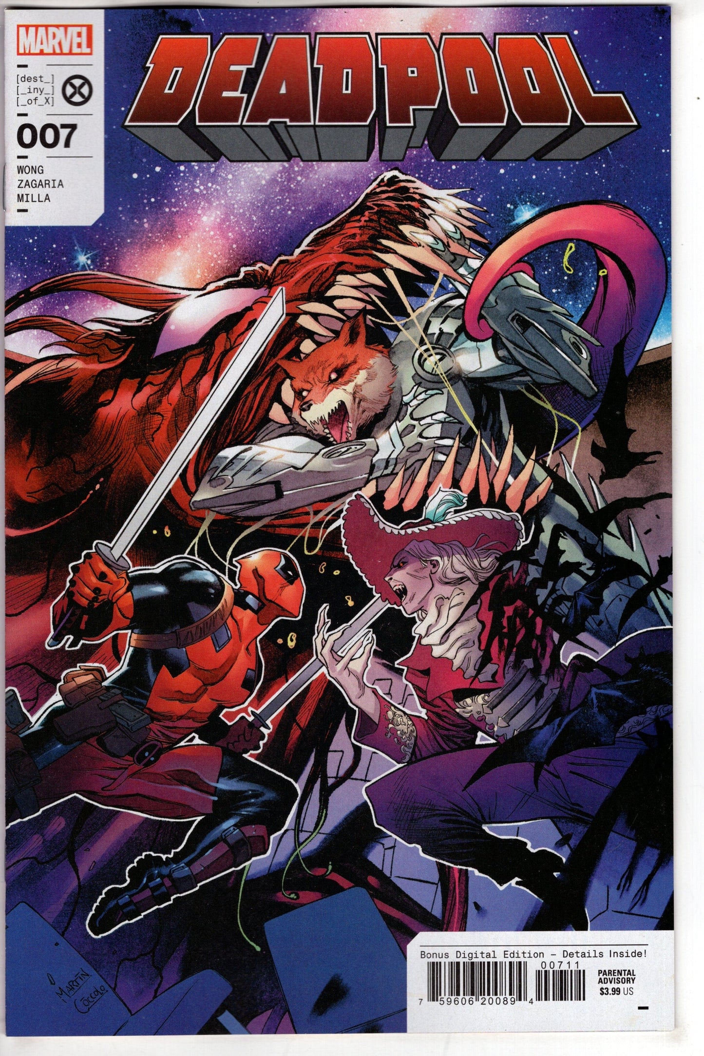 MARVEL PRH COMIC BOOK DEADPOOL #7