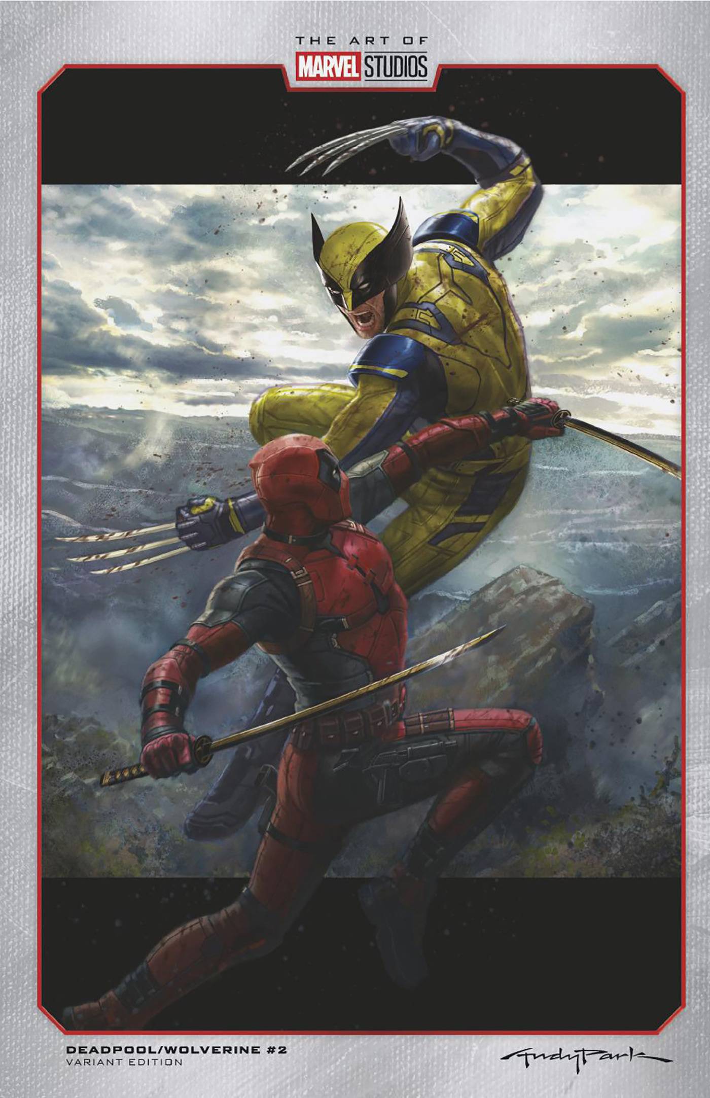 MARVEL PRH COMIC BOOK DEADPOOL WOLVERINE #2 MARVEL STUDIOS VAR