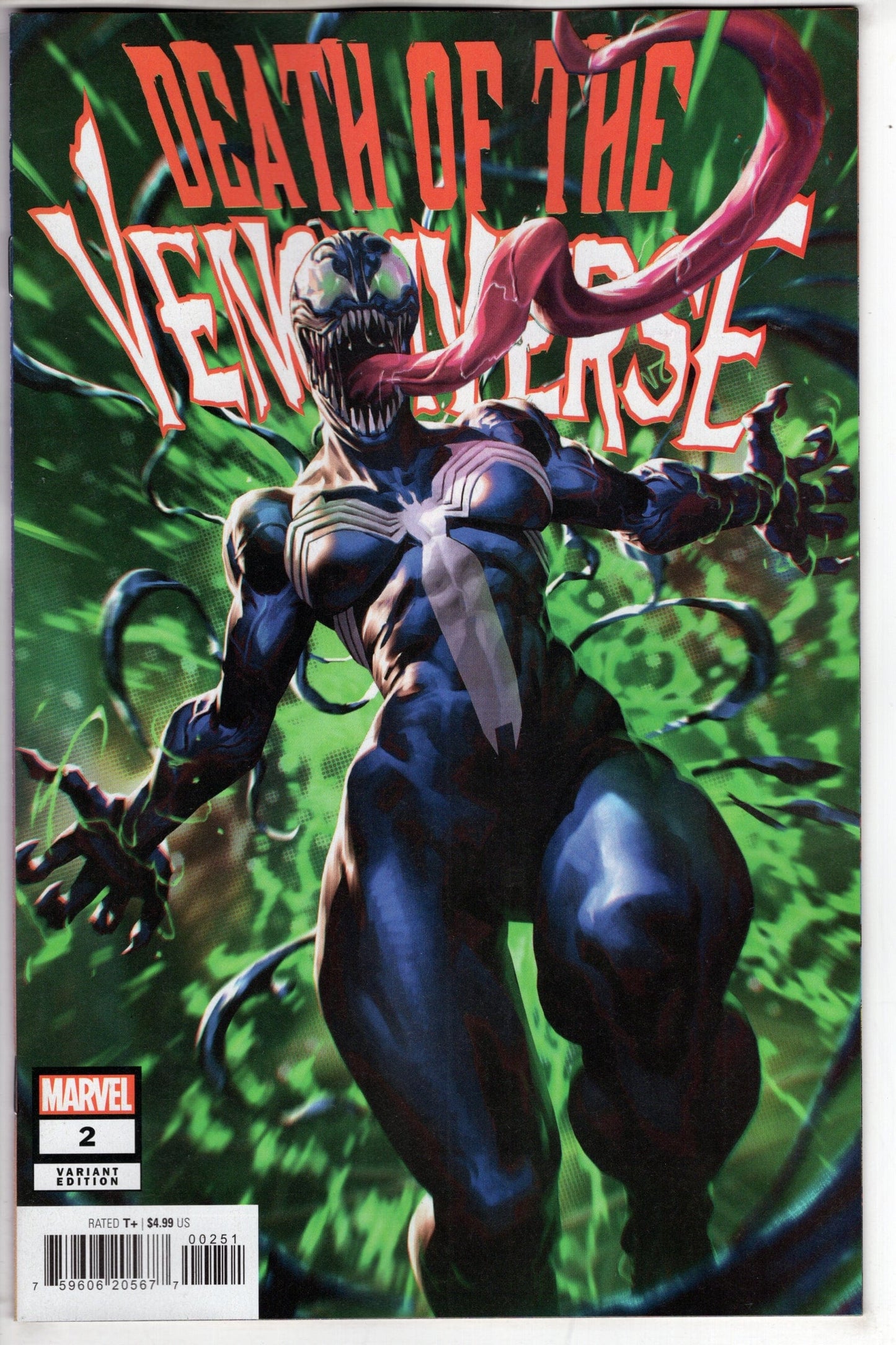 MARVEL PRH COMIC BOOK DEATH OF VENOMVERSE #2 (OF 5) DERRICK CHEW VAR