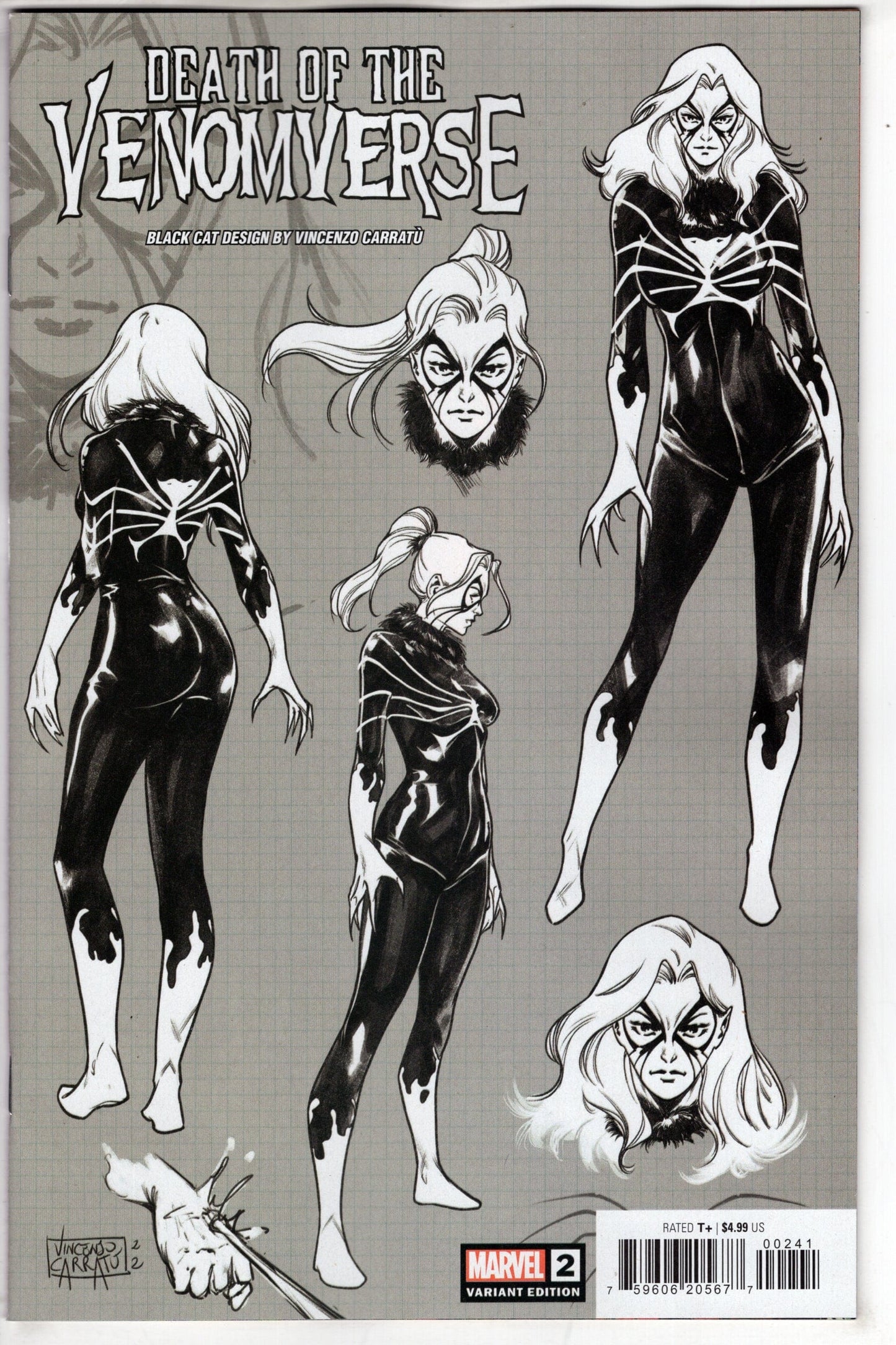 MARVEL PRH COMIC BOOK DEATH OF VENOMVERSE #2 (OF 5) VICENZO CARRATU DESIGN VAR