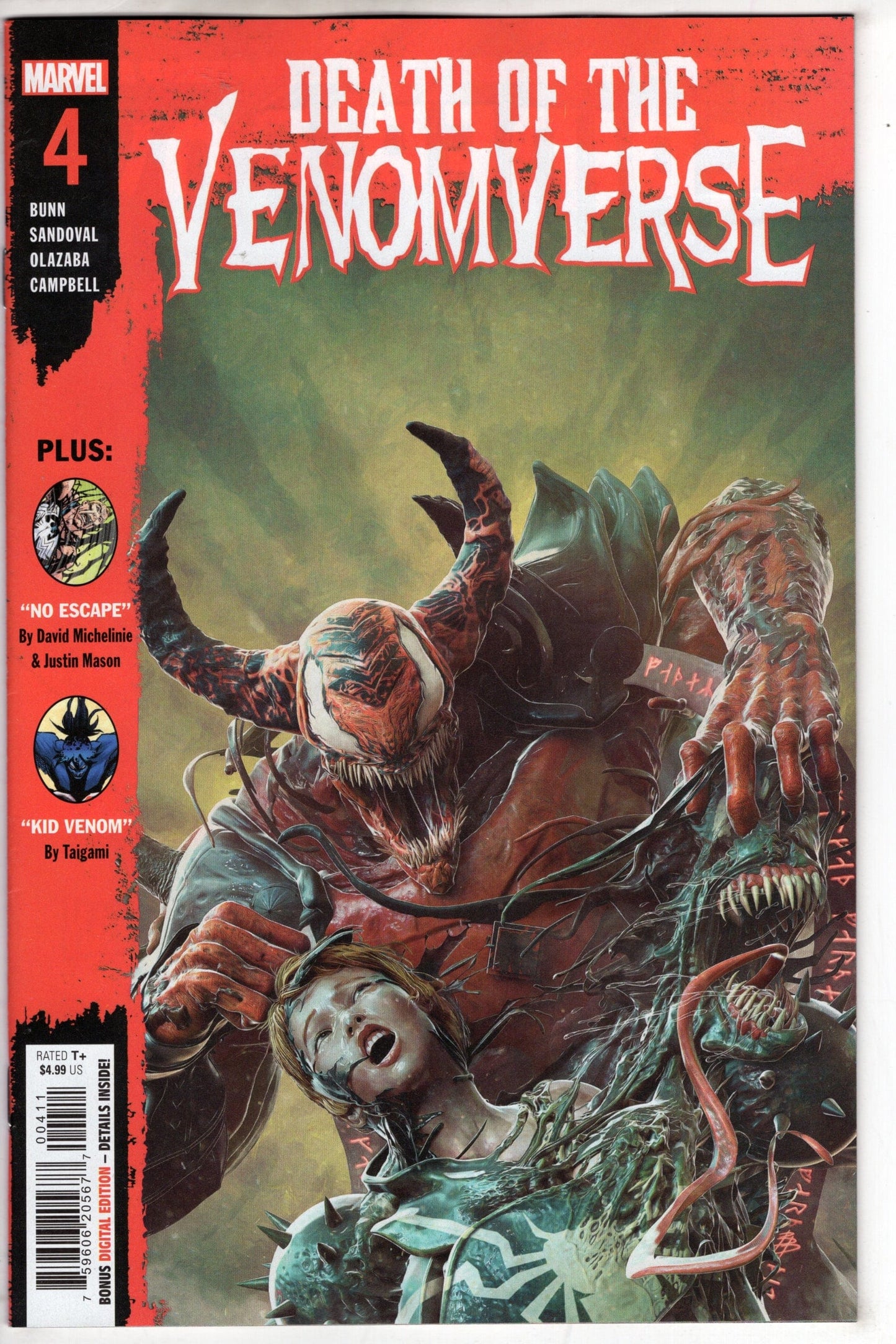 MARVEL PRH COMIC BOOK DEATH OF VENOMVERSE #4 (OF 5)