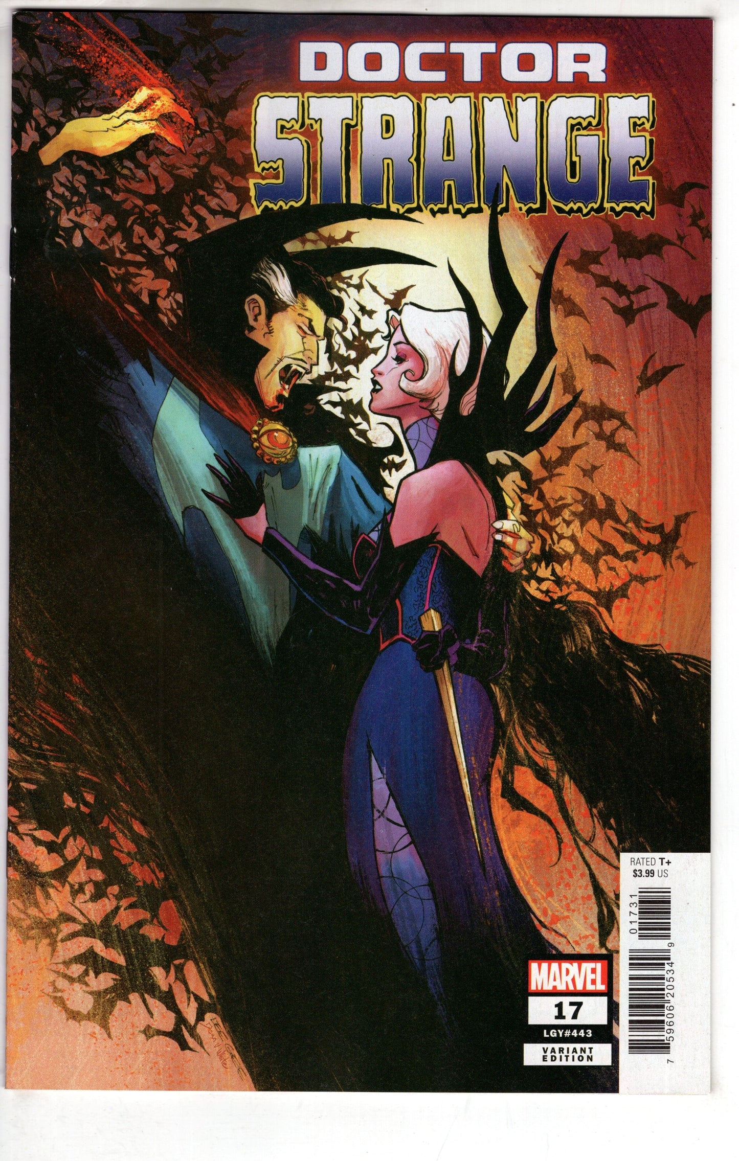 MARVEL PRH COMIC BOOK DOCTOR STRANGE #17 LEE GARBETT VAR