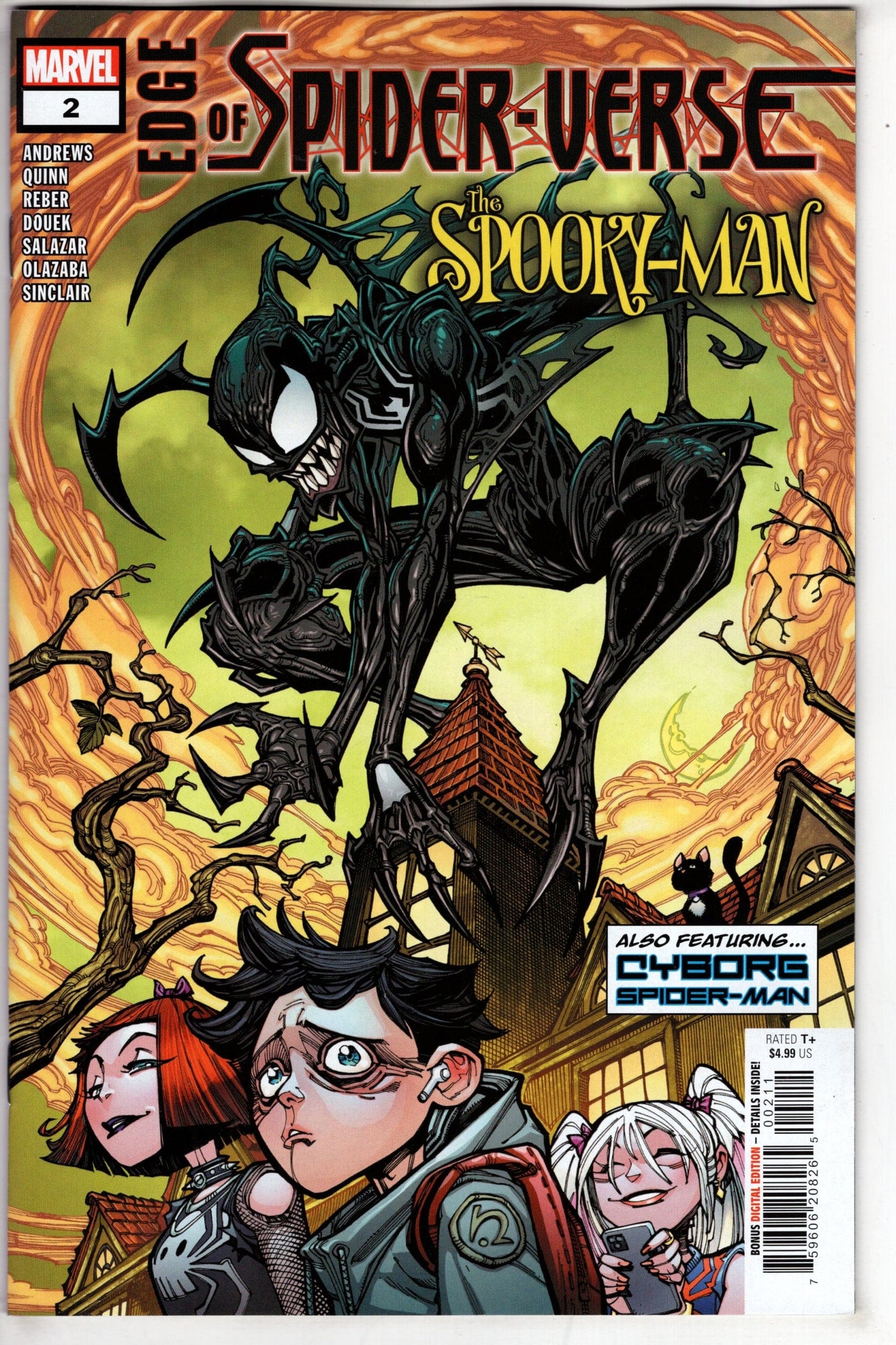 MARVEL PRH COMIC BOOK EDGE OF SPIDER-VERSE #2