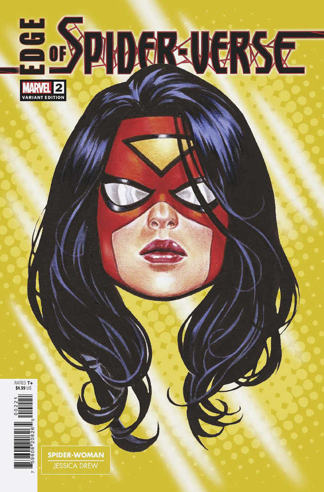 MARVEL PRH COMIC BOOK Edge Of Spider Verse #2 Mark Brooks Headshot Variant (VF/NM)