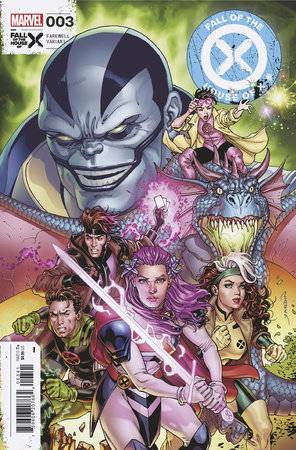 MARVEL PRH COMIC BOOK FALL OF THE HOUSE OF X #3 DAVID YARDIN FAREWELL KRAKOA VAR