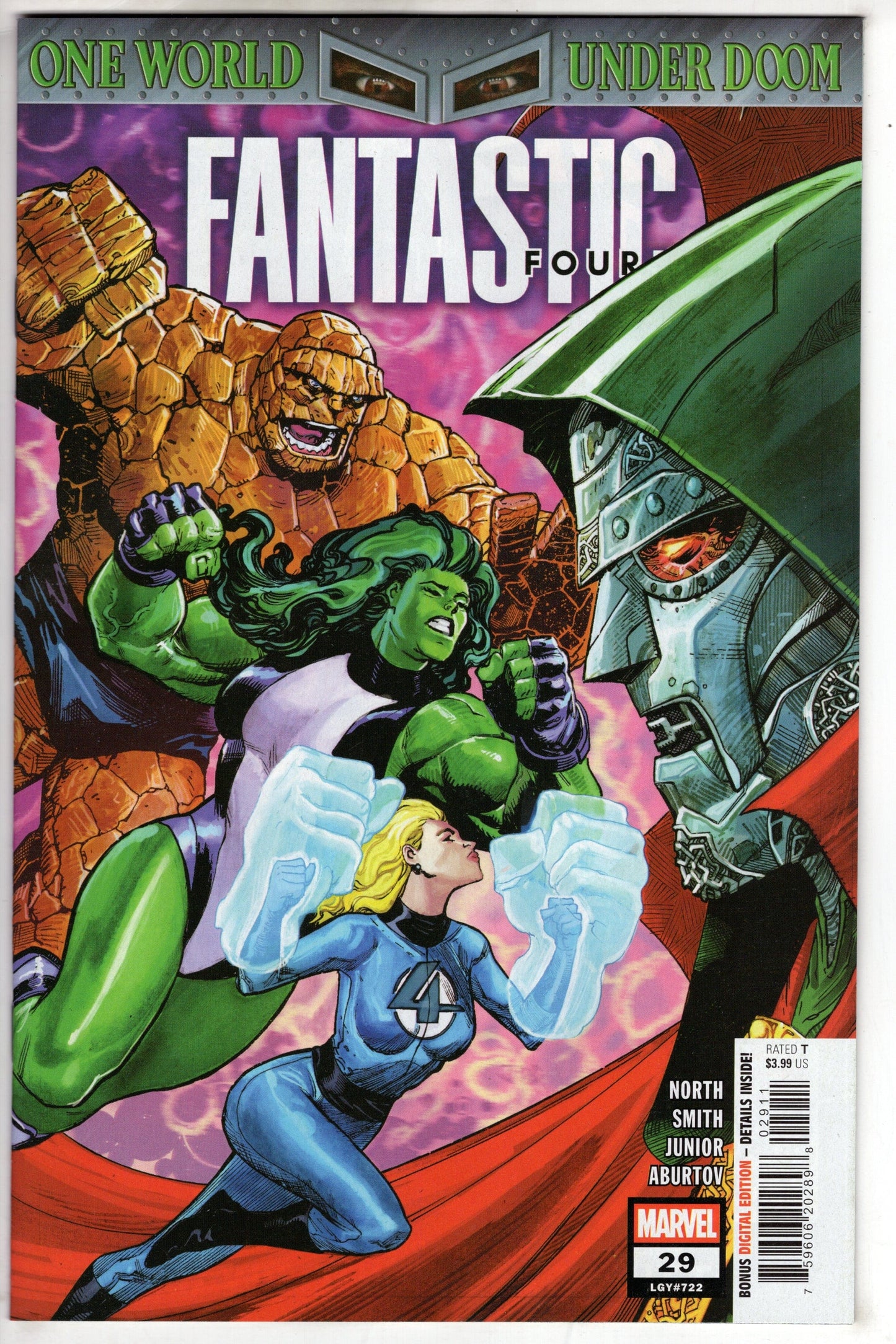 MARVEL PRH COMIC BOOK FANTASTIC FOUR #29