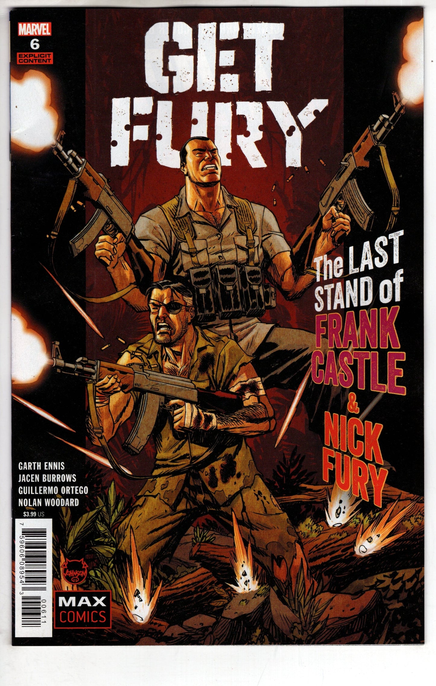 MARVEL PRH COMIC BOOK GET FURY #6 (OF 6)