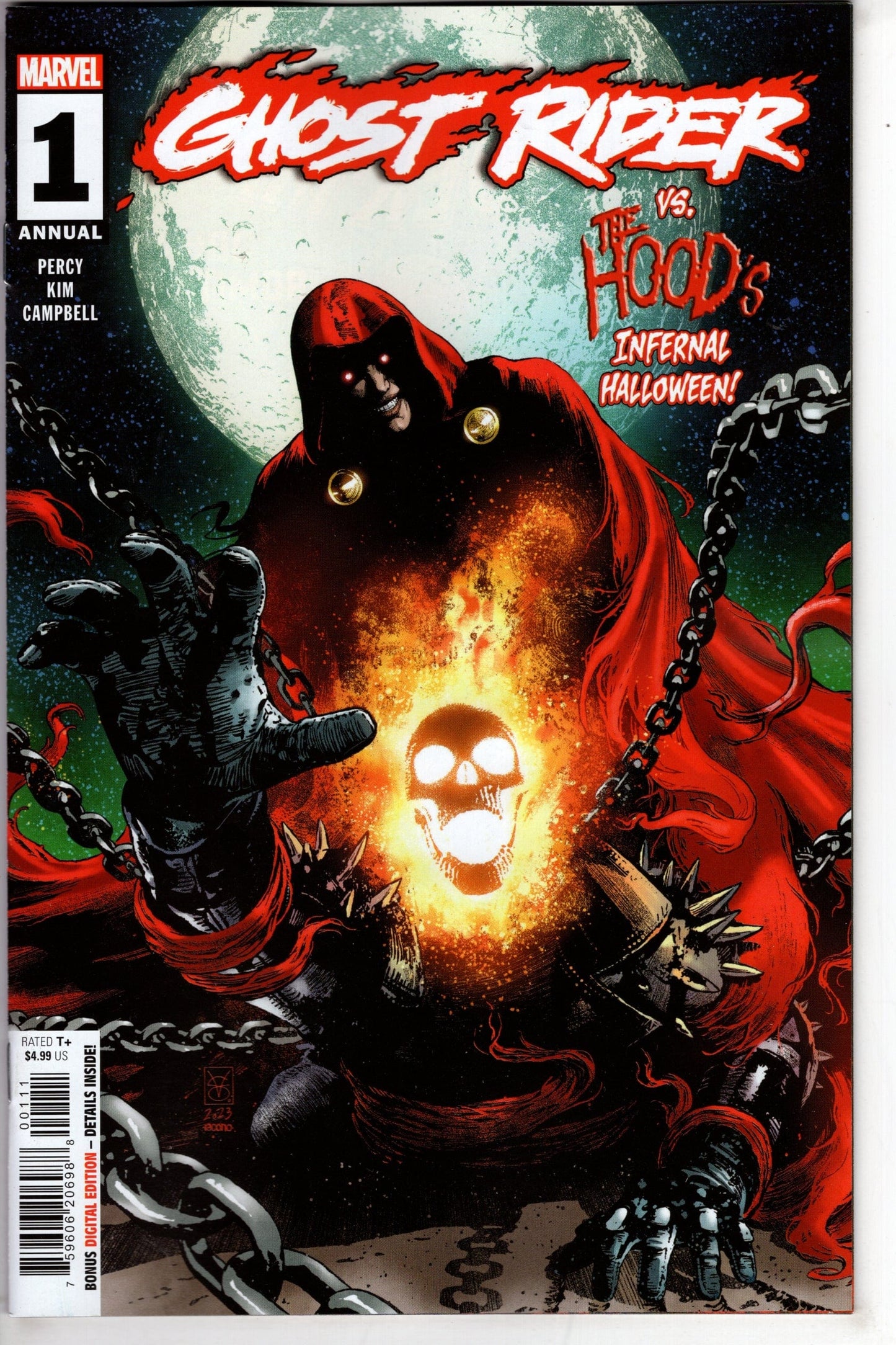 MARVEL PRH COMIC BOOK GHOST RIDER ANNUAL #1