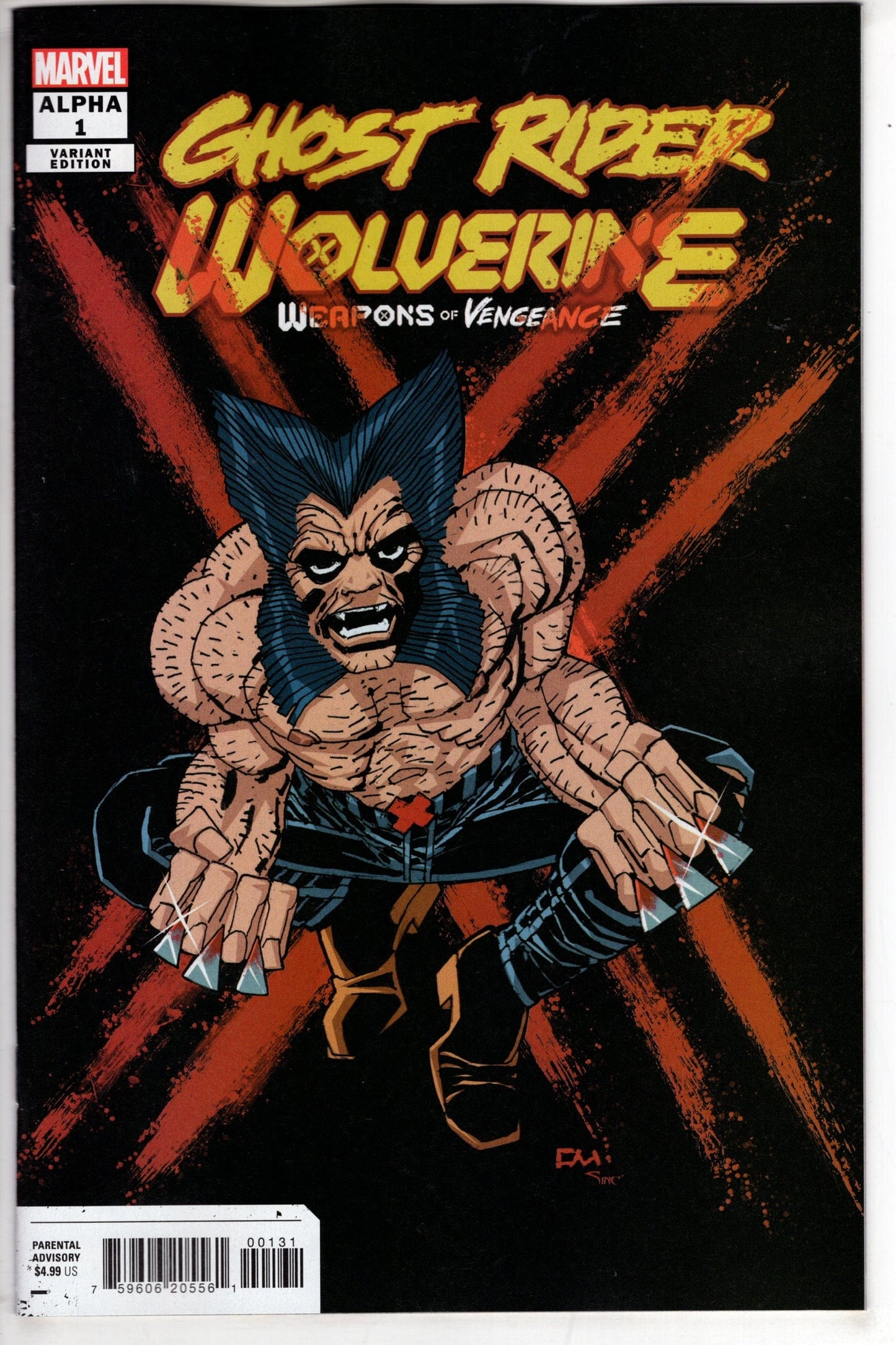 MARVEL PRH COMIC BOOK GHOST RIDER WOLVERINE WEAPONS VENGEANCE ALPHA #1 (OF 4) MILL